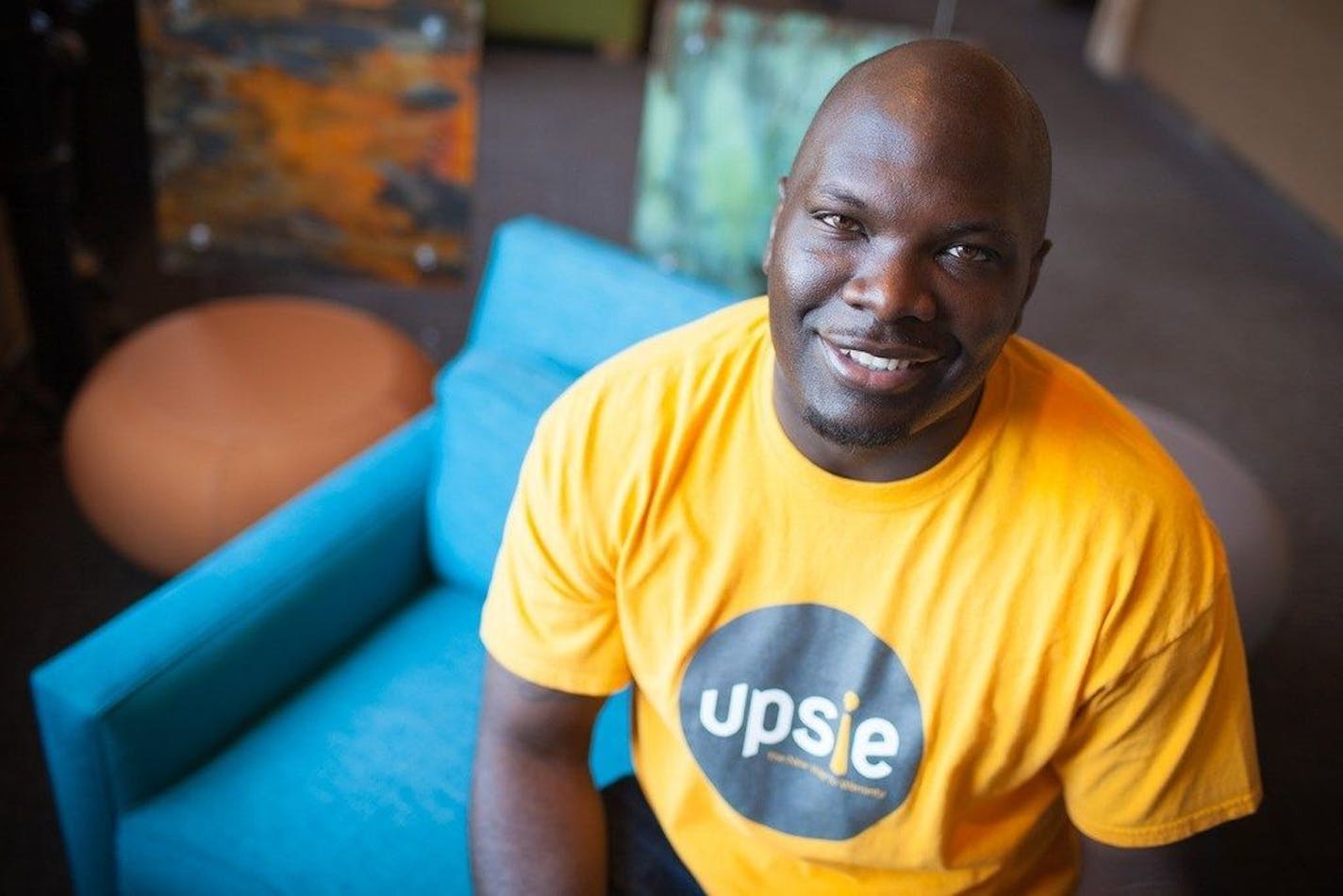 CEO Clarence Bethea of Upsie Technology, which is trying to disrupt the high-cost consumer electronics-waranty business, is one of a only a handfull of local entrepreneurs of color who have attracted venture capital in recent years. Photo: Upsie Technology