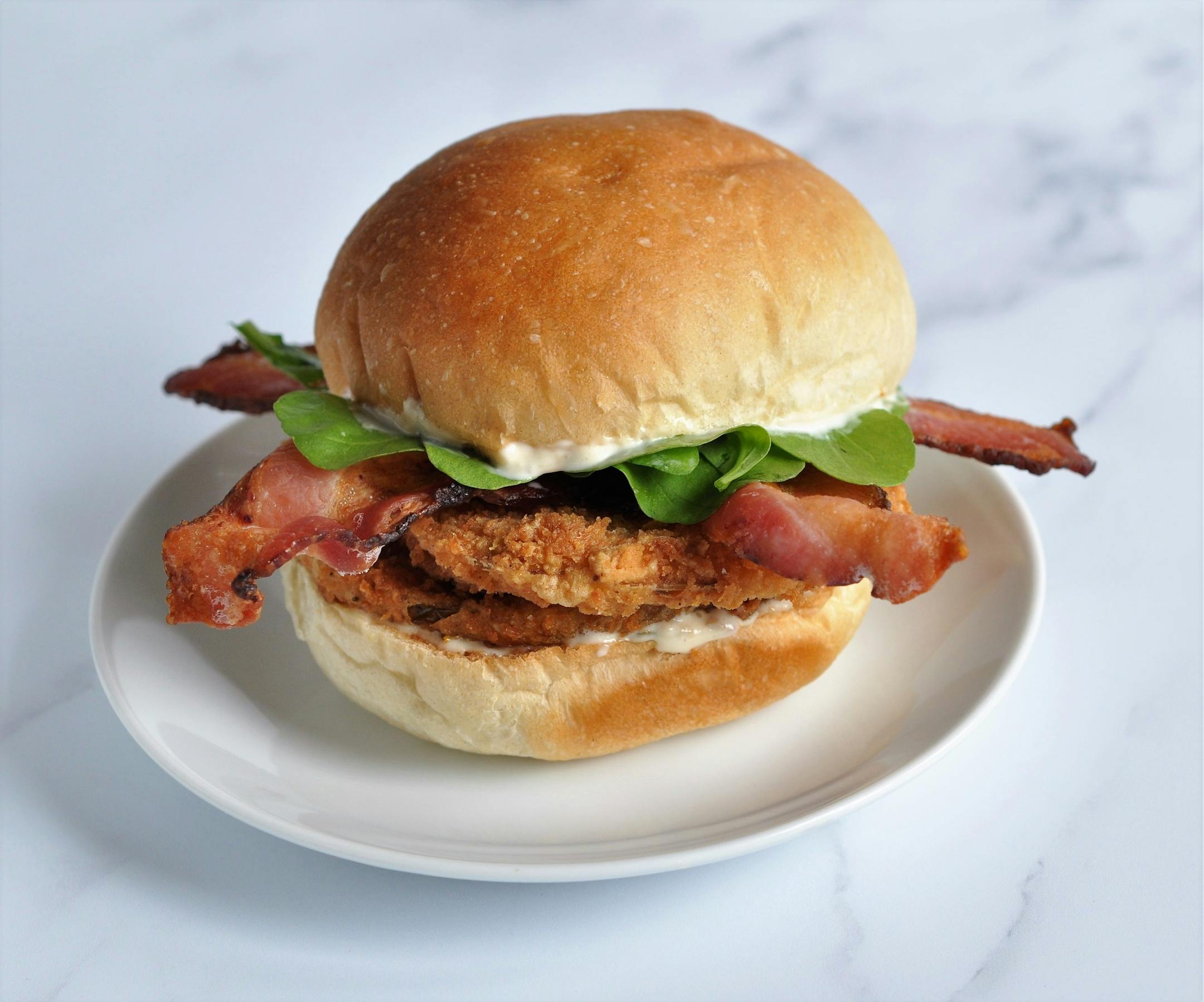 Fried Green Tomato BLTs are a tasty late-summer treat.