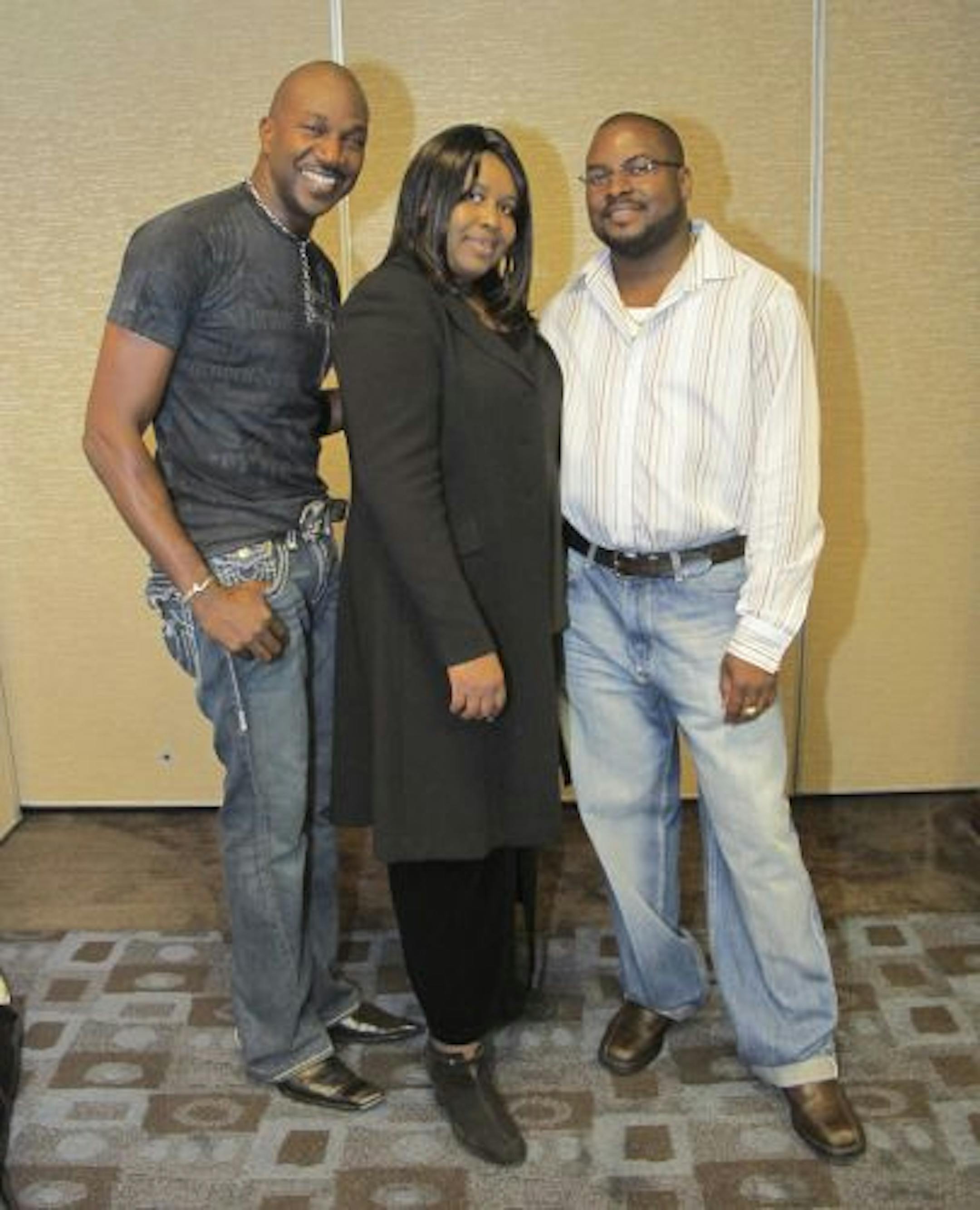 Mark McDermock, Karlene Silvera and Lynval Jackson.