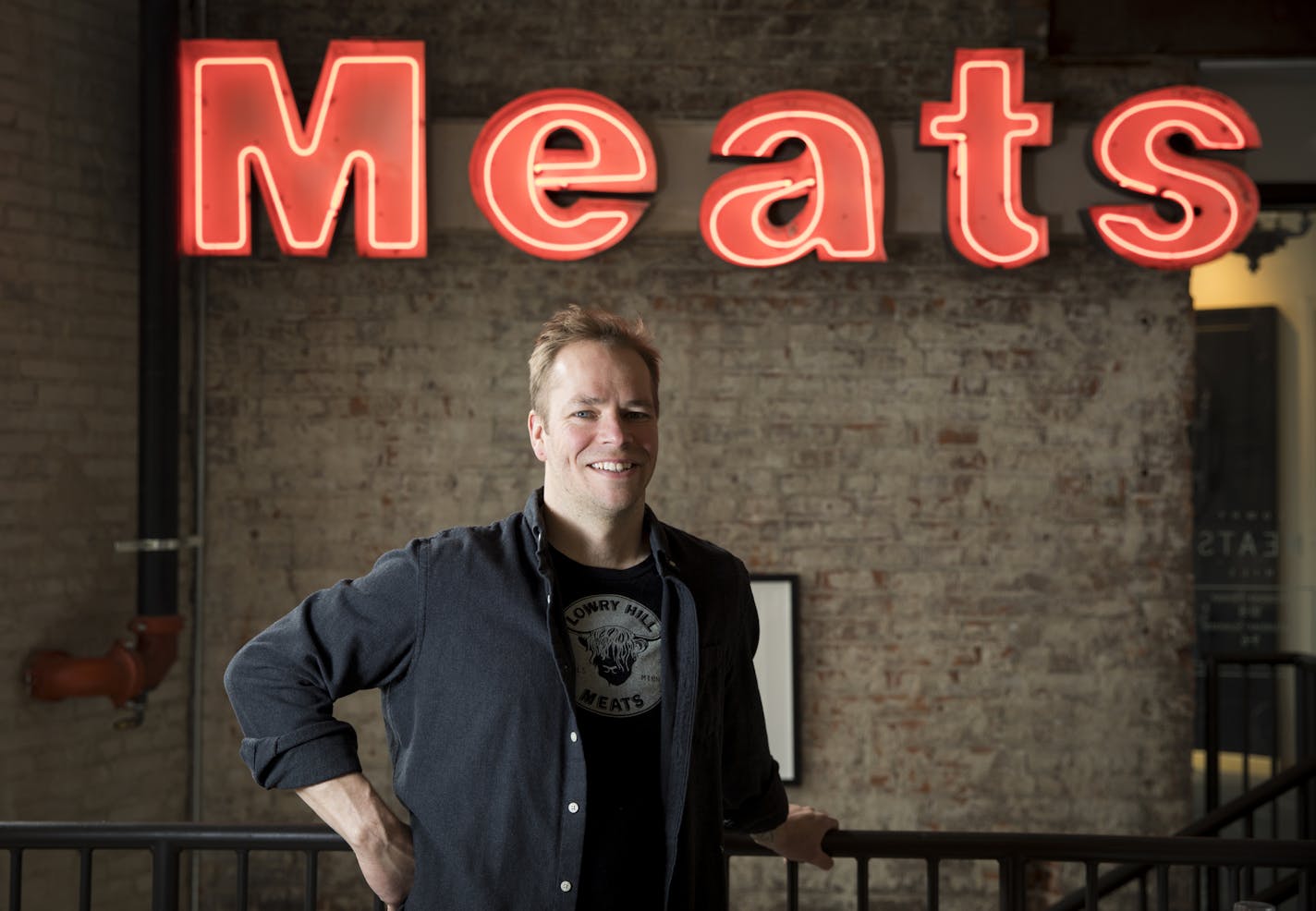 Lowry Hill Meats co-owner and butcher Erik Sather grew up on a small hog farm south of New Ulm, Minn. &#x201c;The more you know about food, the more enjoyable dinner is.&#x201d;