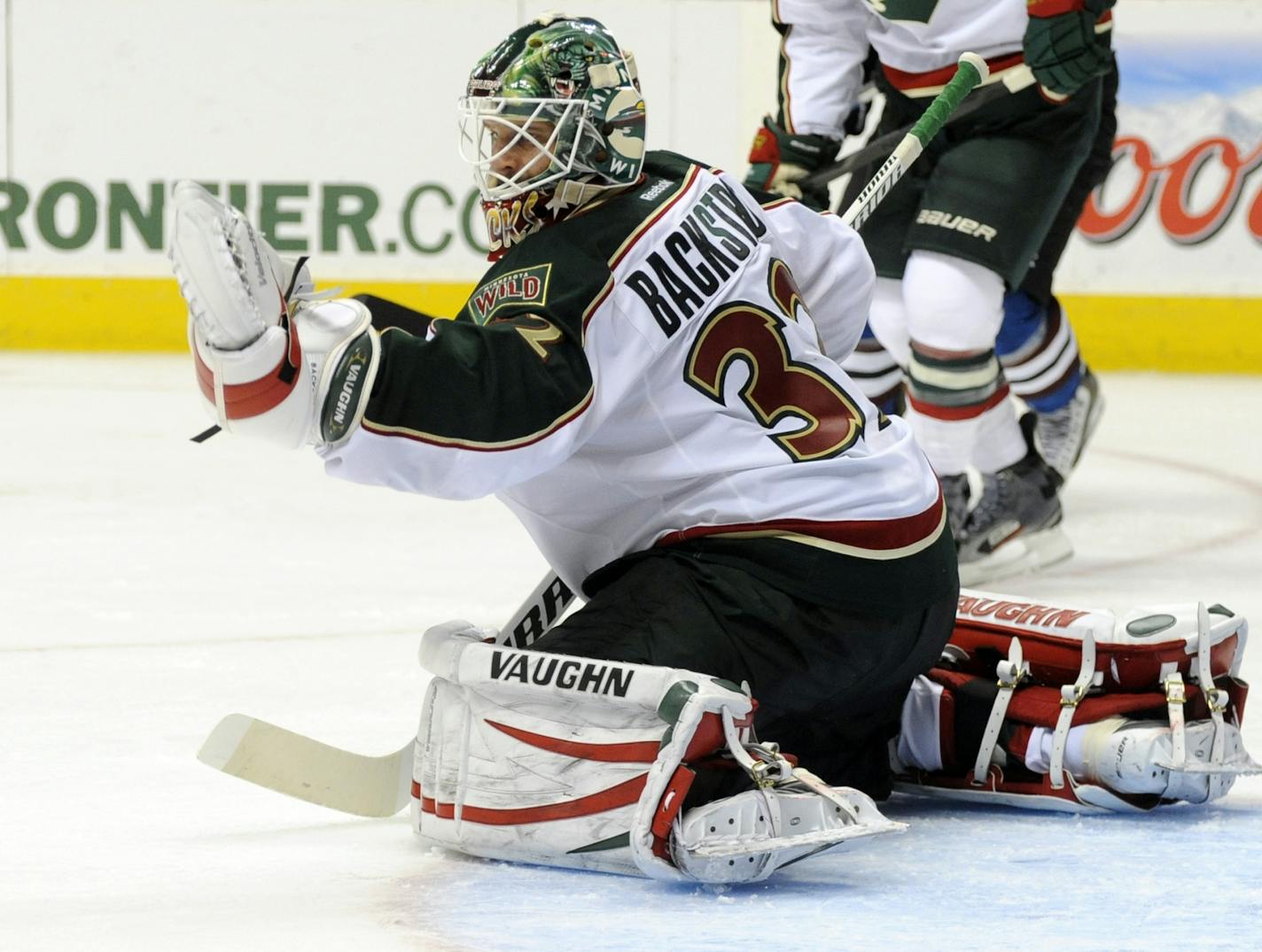 Minnesota Wild goalie Niklas Backstrom