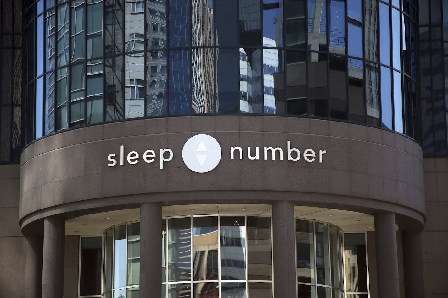 Sleep Number's headquarters in downtown Minneapolis.