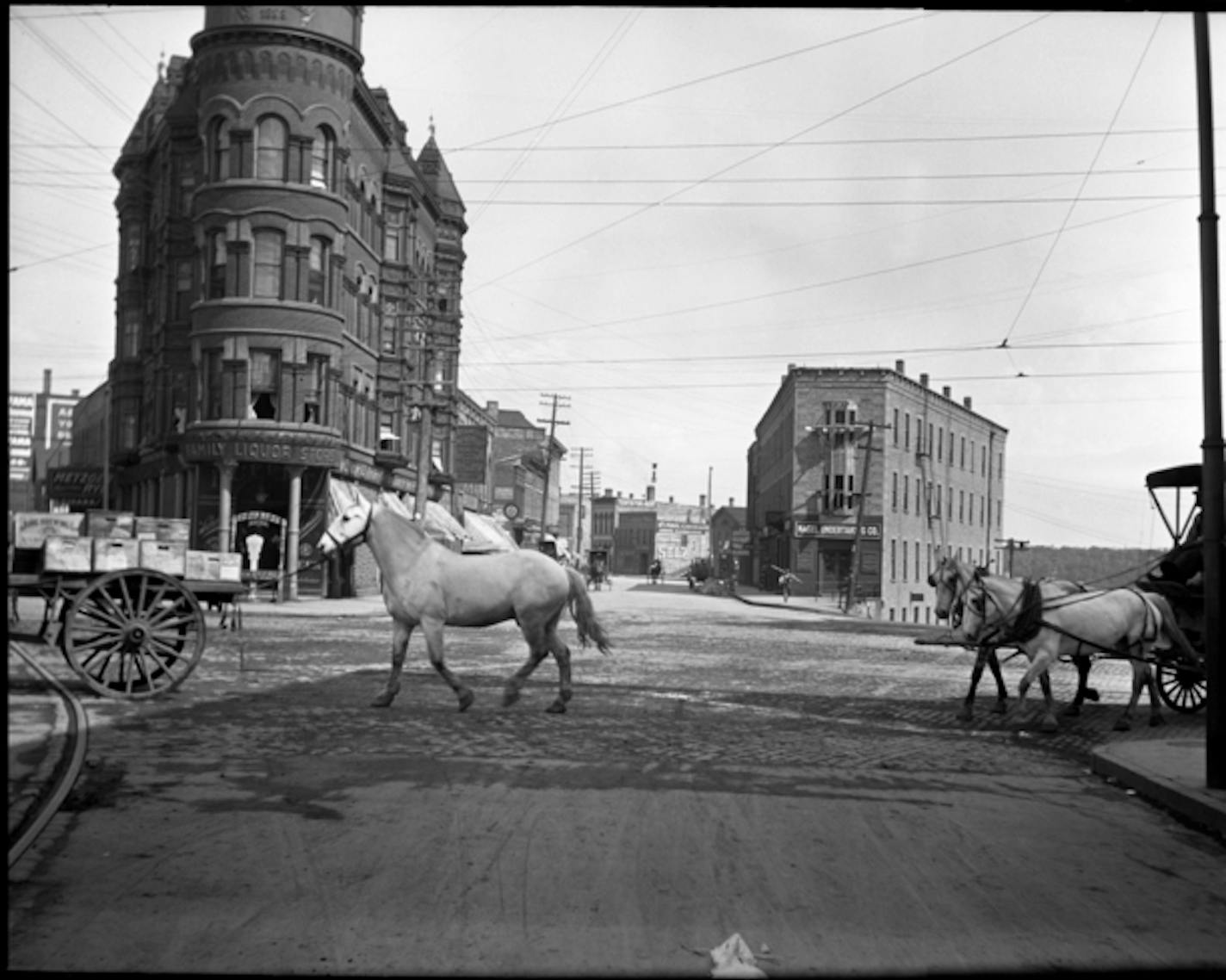 Seven Corners in 1906.