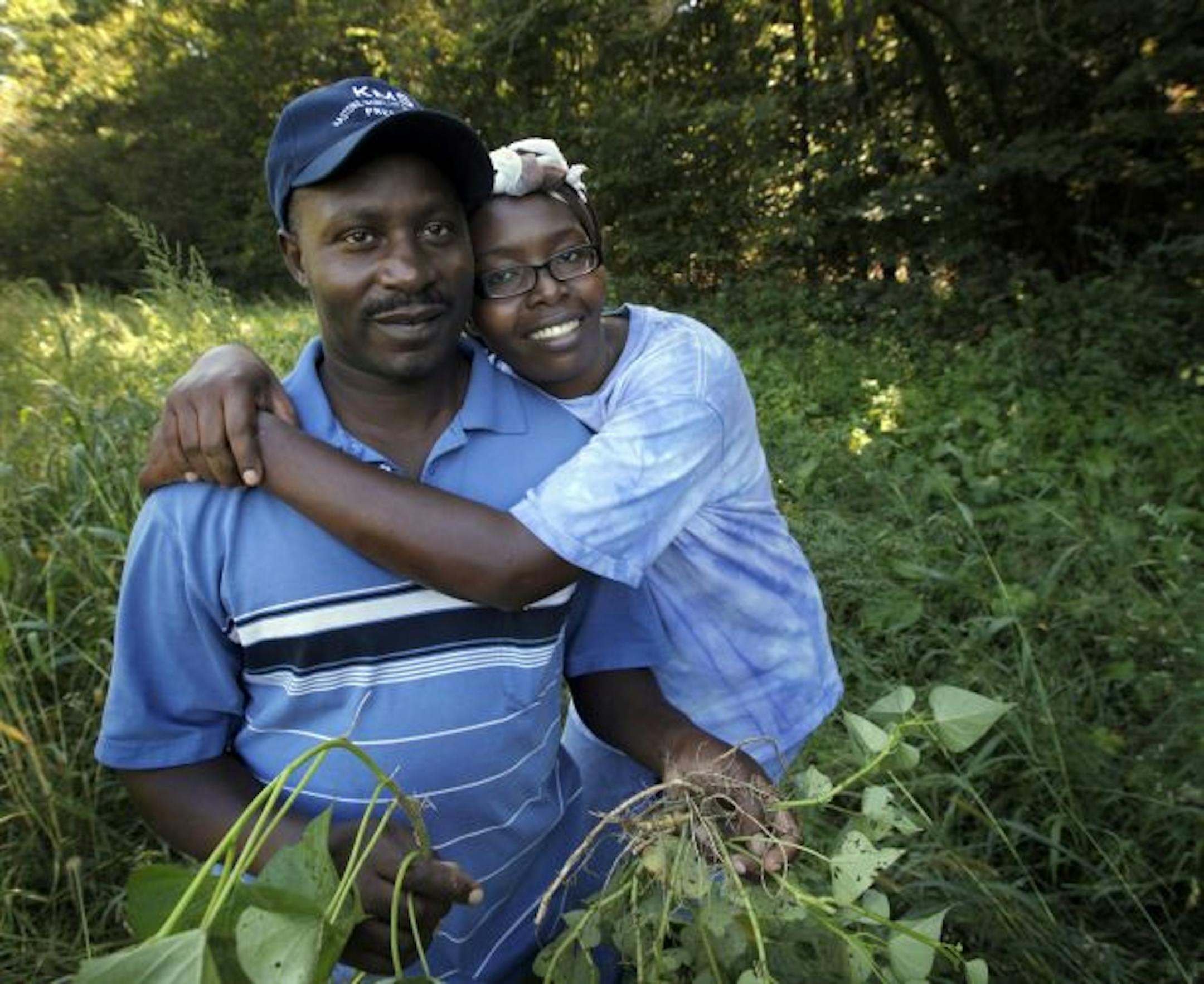 Albert and Sarah Nyamari met as students in Kenya, then reconnected and married in Minnesota. "We picked up where we left off," said Sarah.