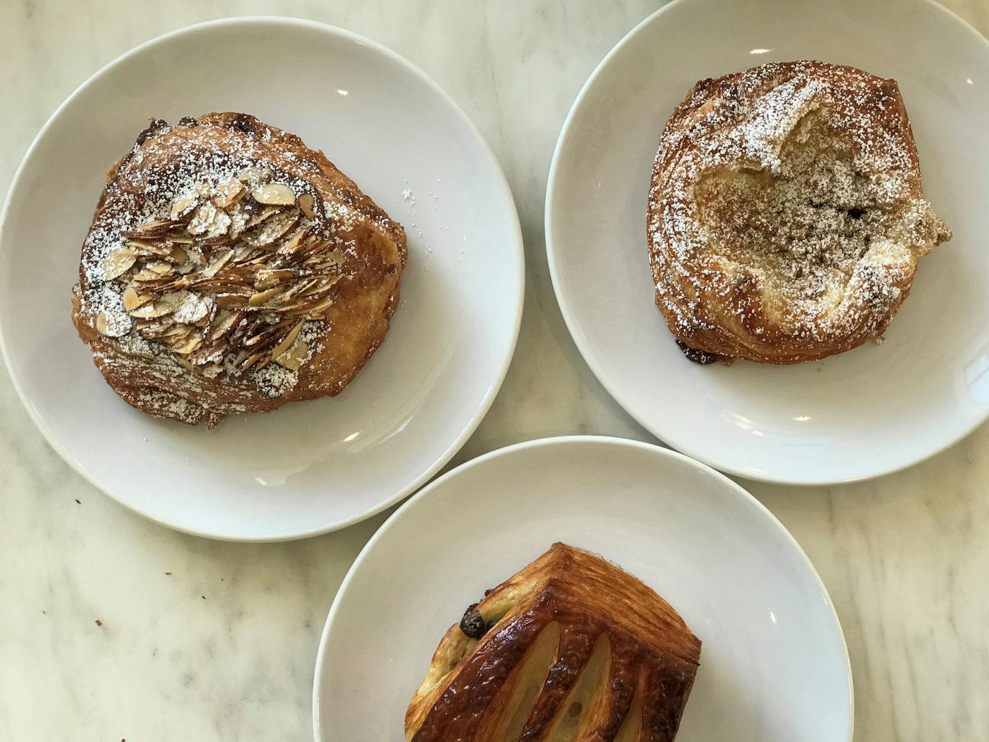 Assorted pastries at Black Walnut Bakery.