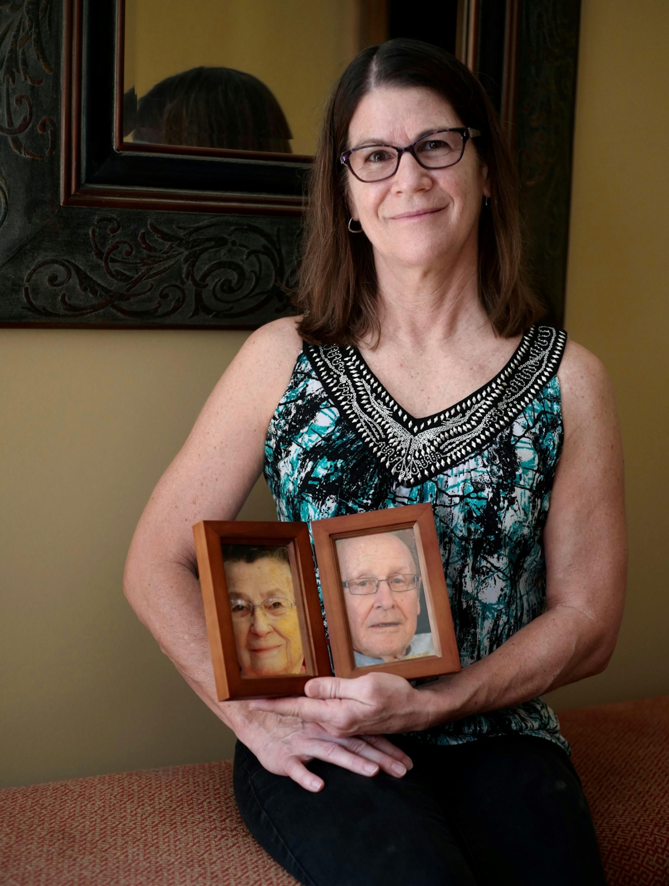Robin Schroeder gave up her job as chief financial officer of the family business Schroeder Dairy so she could care for her father and mother, Bill and Lorraine Schroeder both of whom have since died.