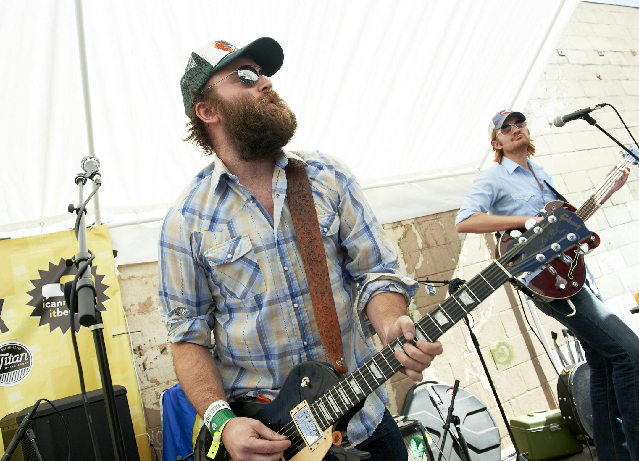 4OnTheFloor performs at the Sidebar during the South by Southwest music festival in Austin, Texas, March 14, 2013. &#xac;&#xa9; Tony Nelson