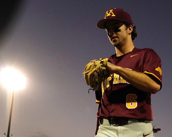 Gophers shortstop Terrin Vavra hung around big leaguers as a kid. He came to the U with an "advanced hittng approach."