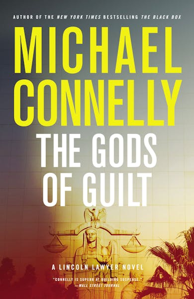 The Gods of Guilt by Michael Connelly Book jacket for Talking Volumes