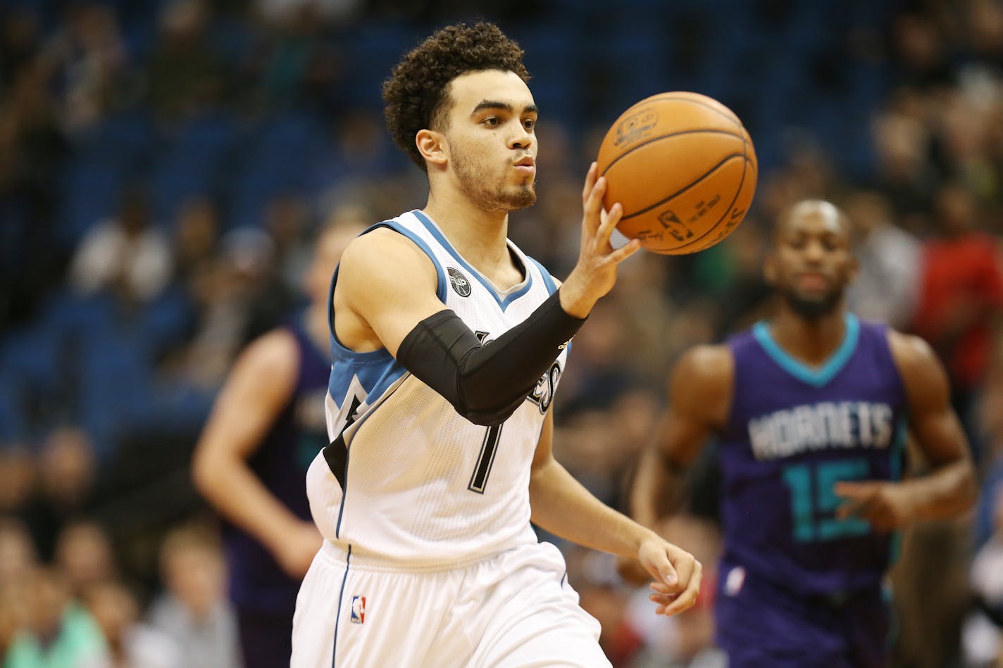 Timberwolves guard Tyus Jones