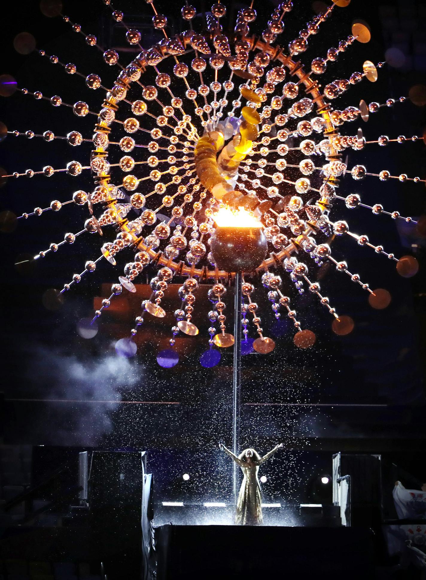 Summer Olympic Games Closing Ceremony - Maracana Stadium, Rio Brazil. Gymnast and four time gold medalist Simone Biles will carry the USA Flag. ] 2016 Summer Olympic Games - Rio Brazil brian.peterson@startribune.com Rio de Janeiro, Brazil - 08/21/2016