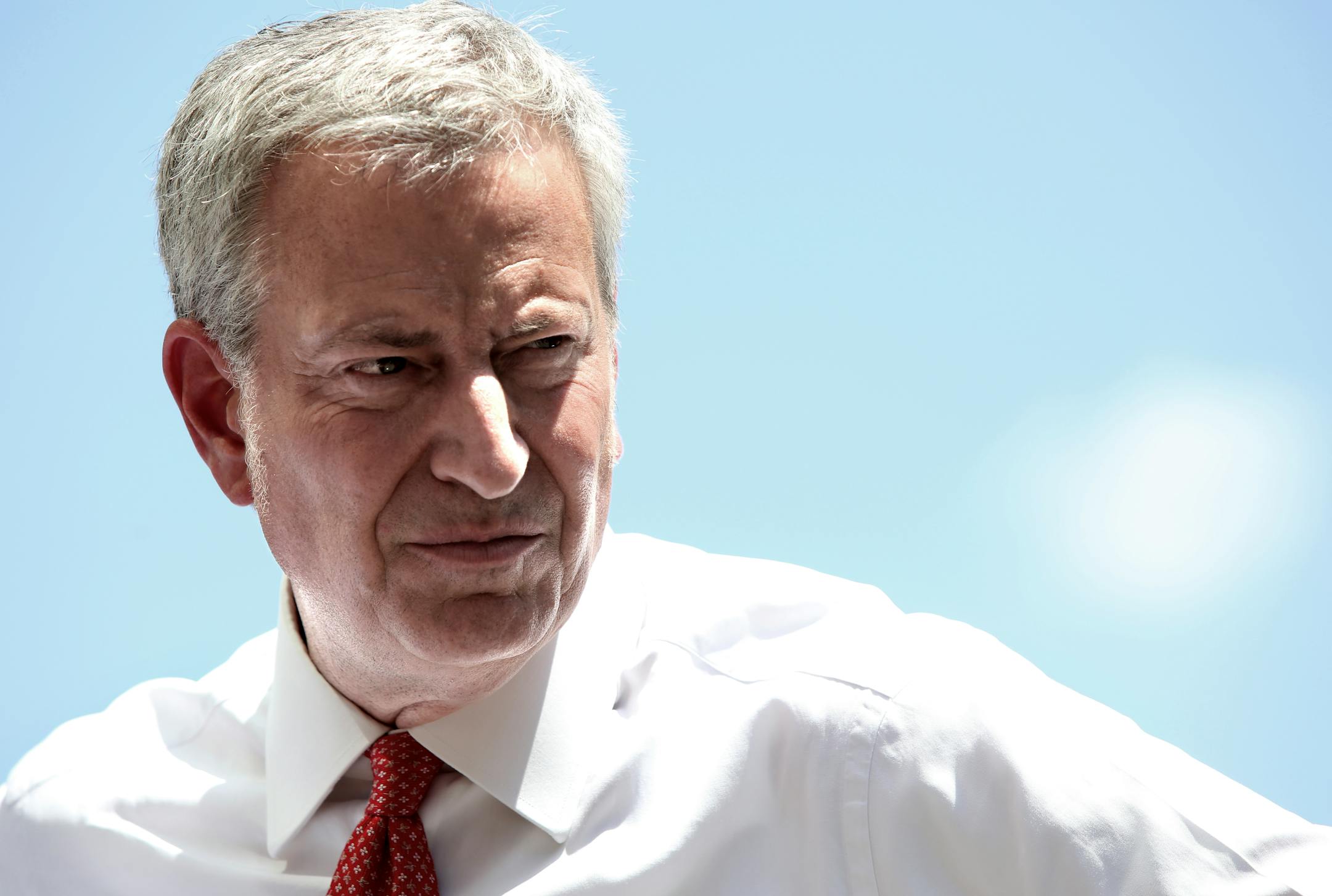 New York City Mayor Bill de Blasio