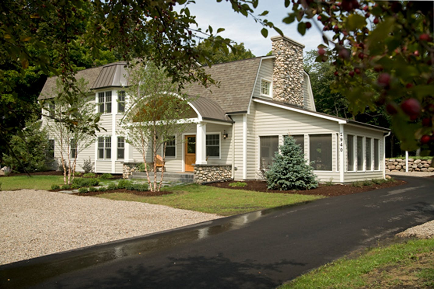 The house where she lived in Brussels was often dark, so Judith Pierpont took a cue from that experience and included lots of large windows, including a barn-style indoor window that connects the kitchen and staircase and allows light to travel from one room to the next, depending on the time of day.