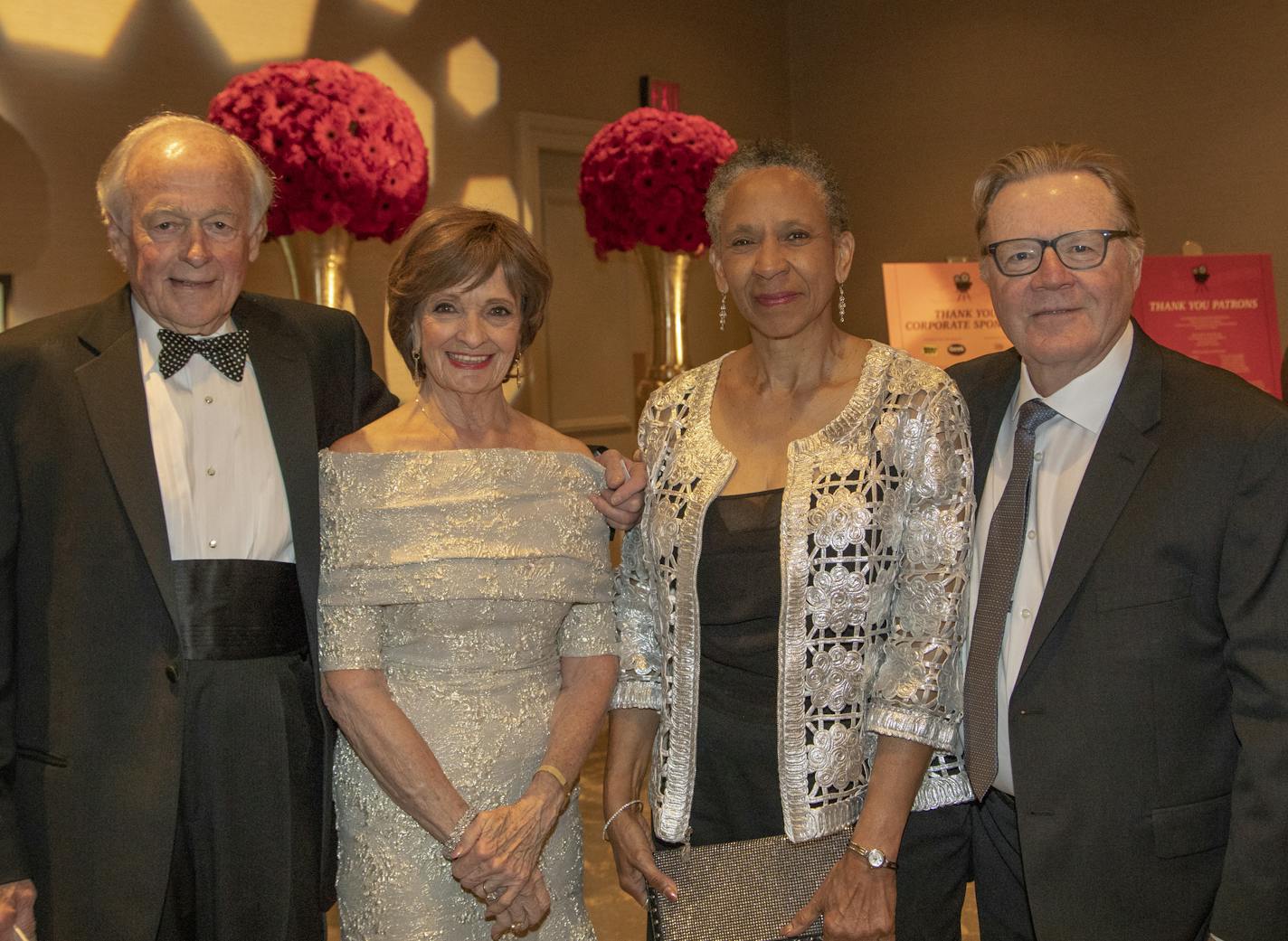 Bill Hodder, Marilyn Carlson Nelson, Yvonne Cheek and Mike Kirkwood.