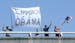 Some western Wisconsin residents have been holding anti-Obama protests on interstate overpasses, like this one in Chattanooga, Tenn. earlier this mont