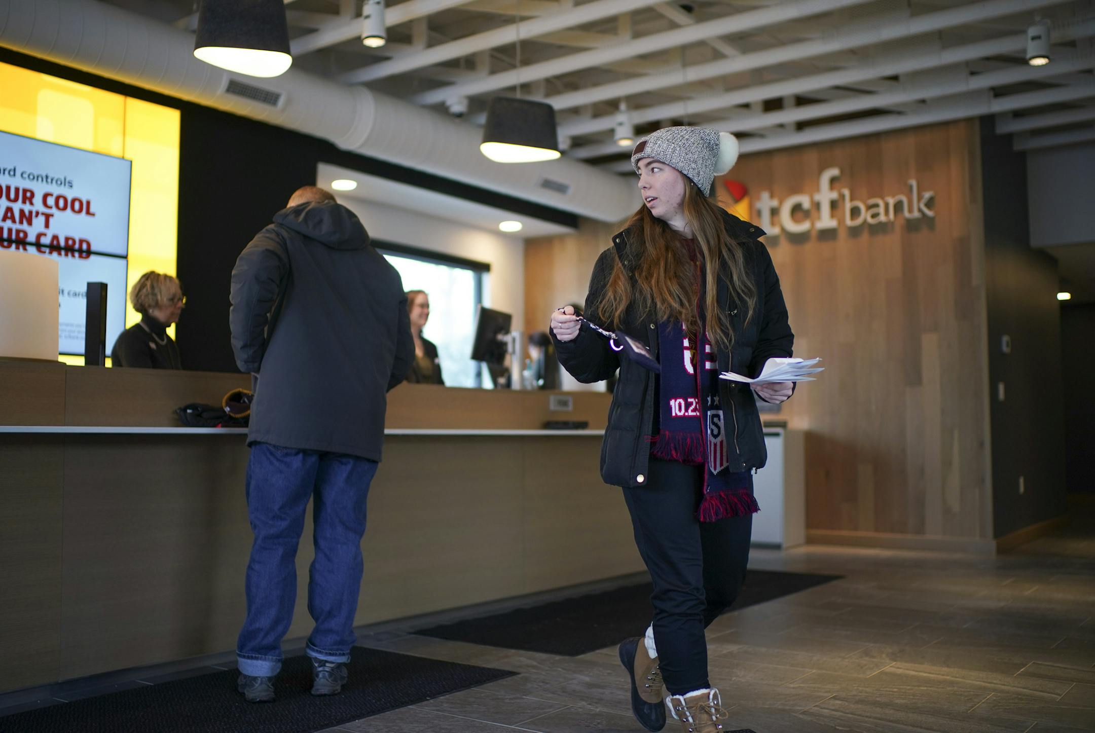 The interior of the TCF branch on W. 50th St. Monday afternoon. ] JEFF WHEELER &#x2022; jeff.wheeler@startribune.com TCF announced today that it was merging with Detroit's Chemical Financial Corp. The branch on W. 50th St. in Minneapolis was photographed Monday afternoon, January 28, 2019.
