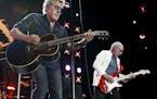 Singer Roger Daltrey and guitarist Pete Townshend of The Who performed at Target Center. ] CARLOS GONZALEZ cgonzalez@startribune.com - May 1, 2016, Mi