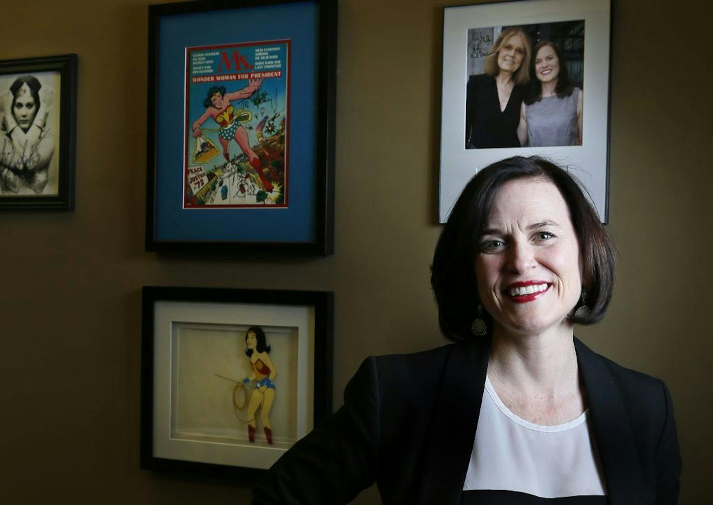 Minneapolis Mayor Betsy Hodges in her office April 14, 2014 in Minneapolis , MN.