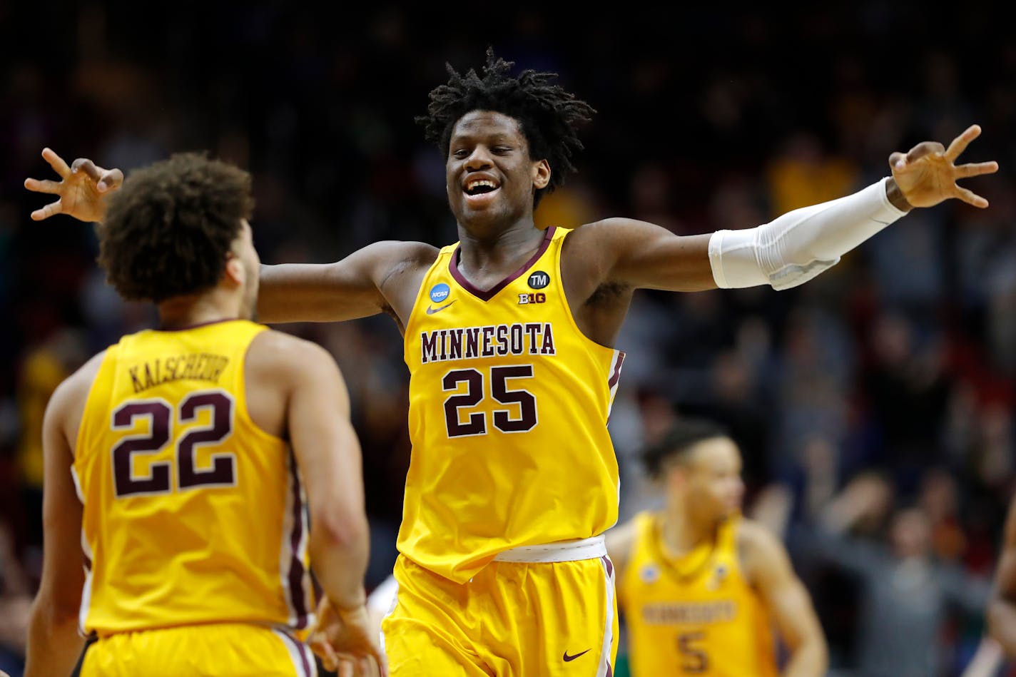 Minnesota center Daniel Oturu