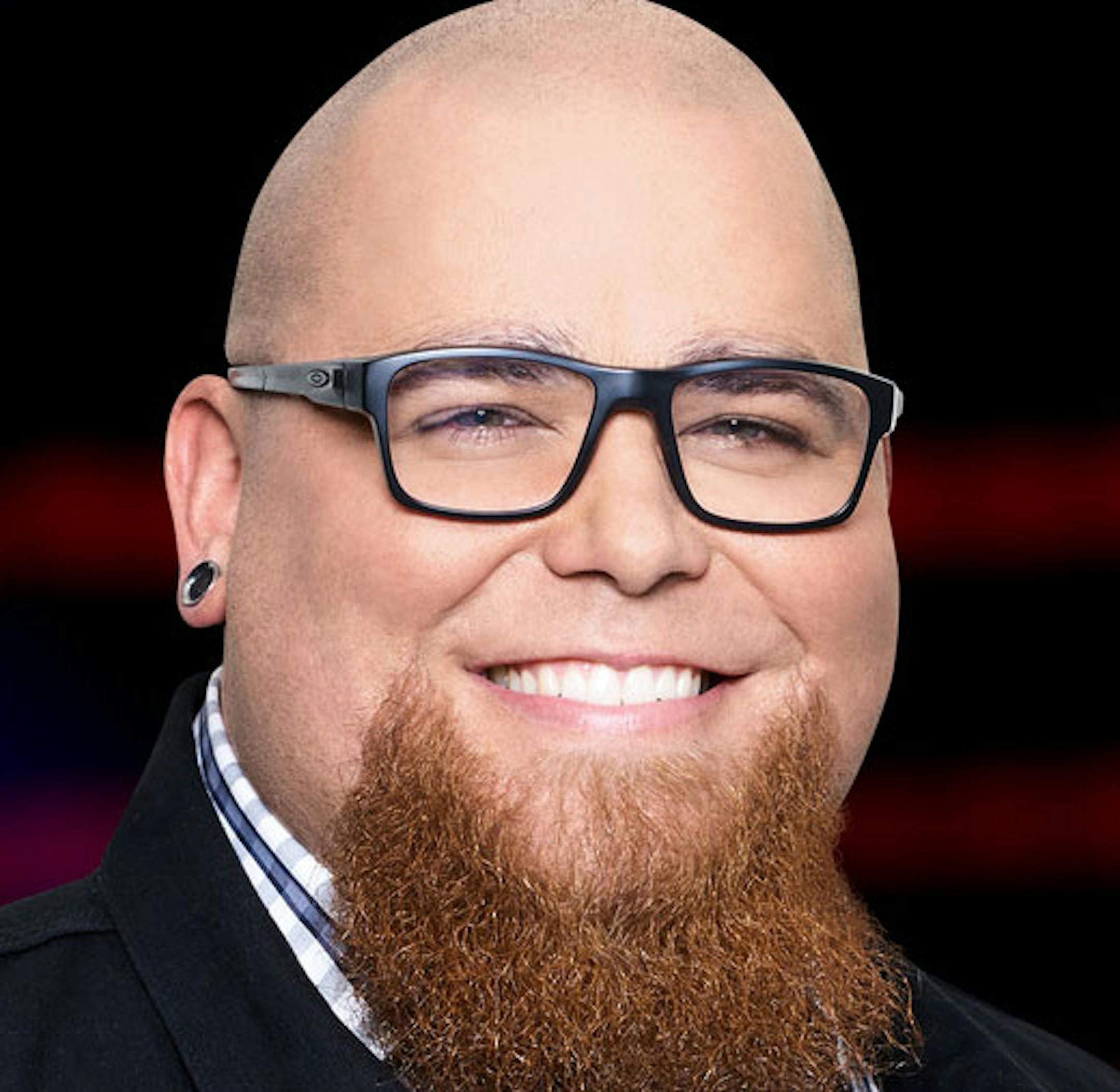 Minnesota contestant Jesse Larson on the Voice.