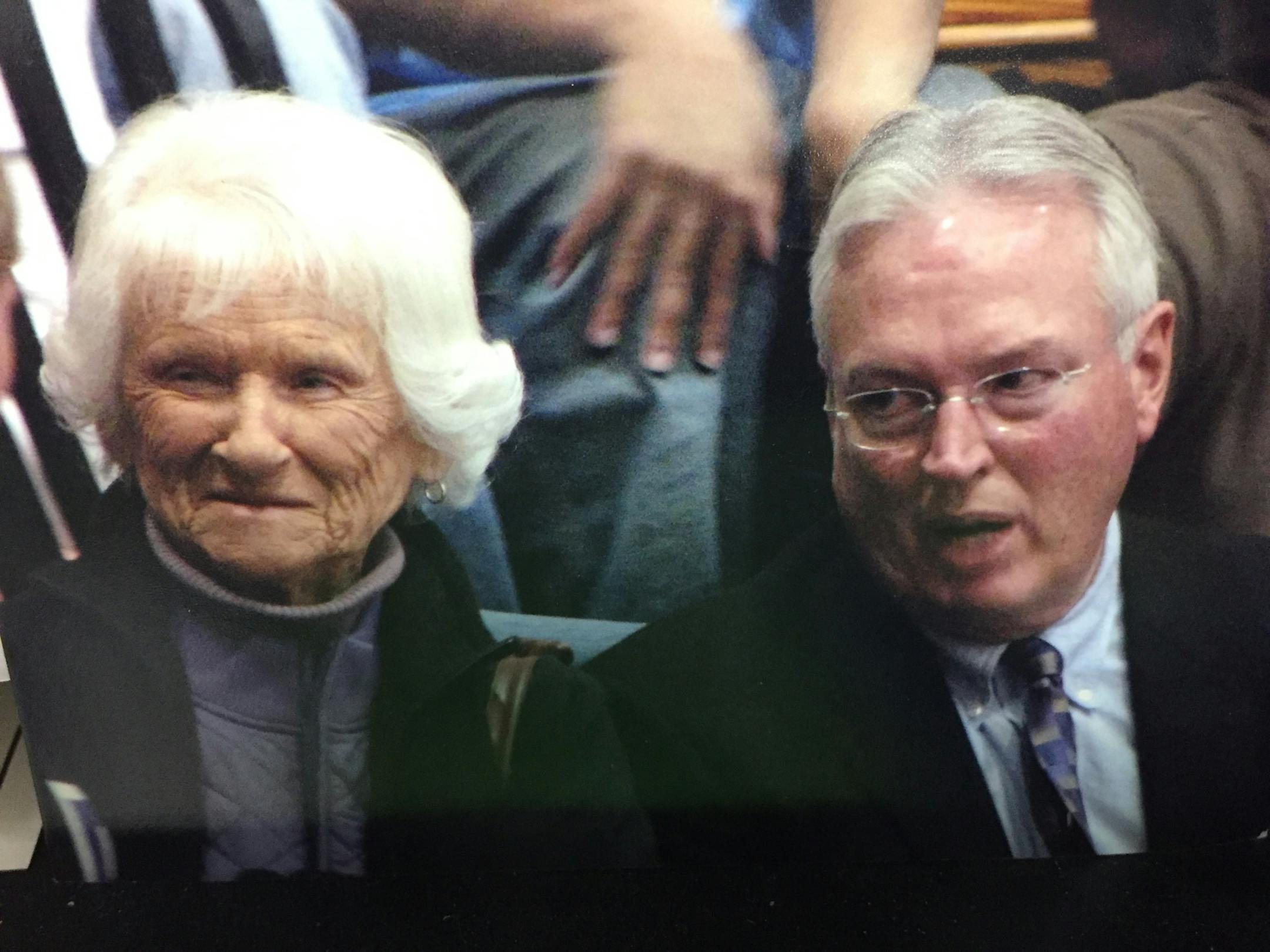 Steve Fritz and his mother, Ellen Spoo.