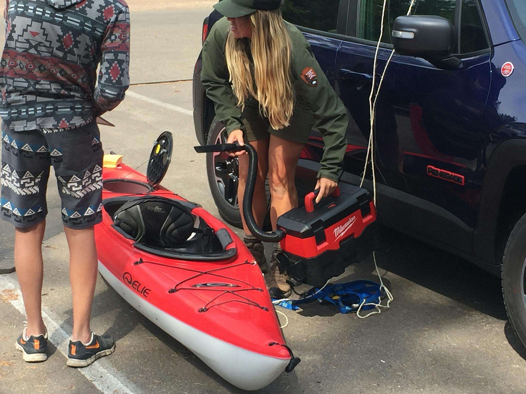 Trailered boats are not allowed in Glacier National Park beginning this summer to avoid contaminating park waters with zebra mussels or other invasive species. Kayaks and paddleboards are allowed, but must be inspected by the National Park Service before launching. Suspect craft are turned away. Some are vacuumed clean of minor debris before being approved for launching.,