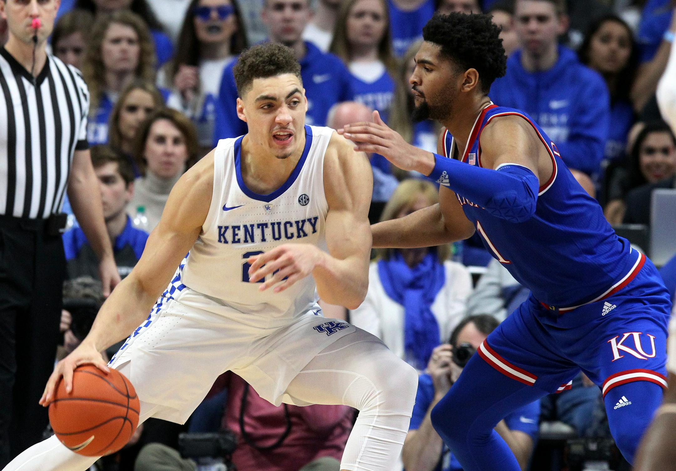 Kentucky's Reid Travis is a graduate transfer this season for the Wildcats.