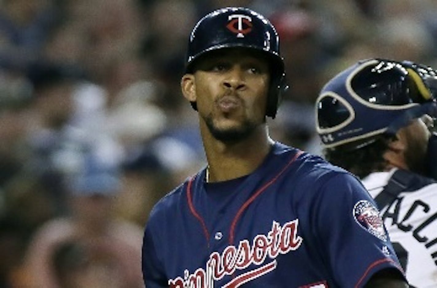 Twins center fielder Byron Buxton