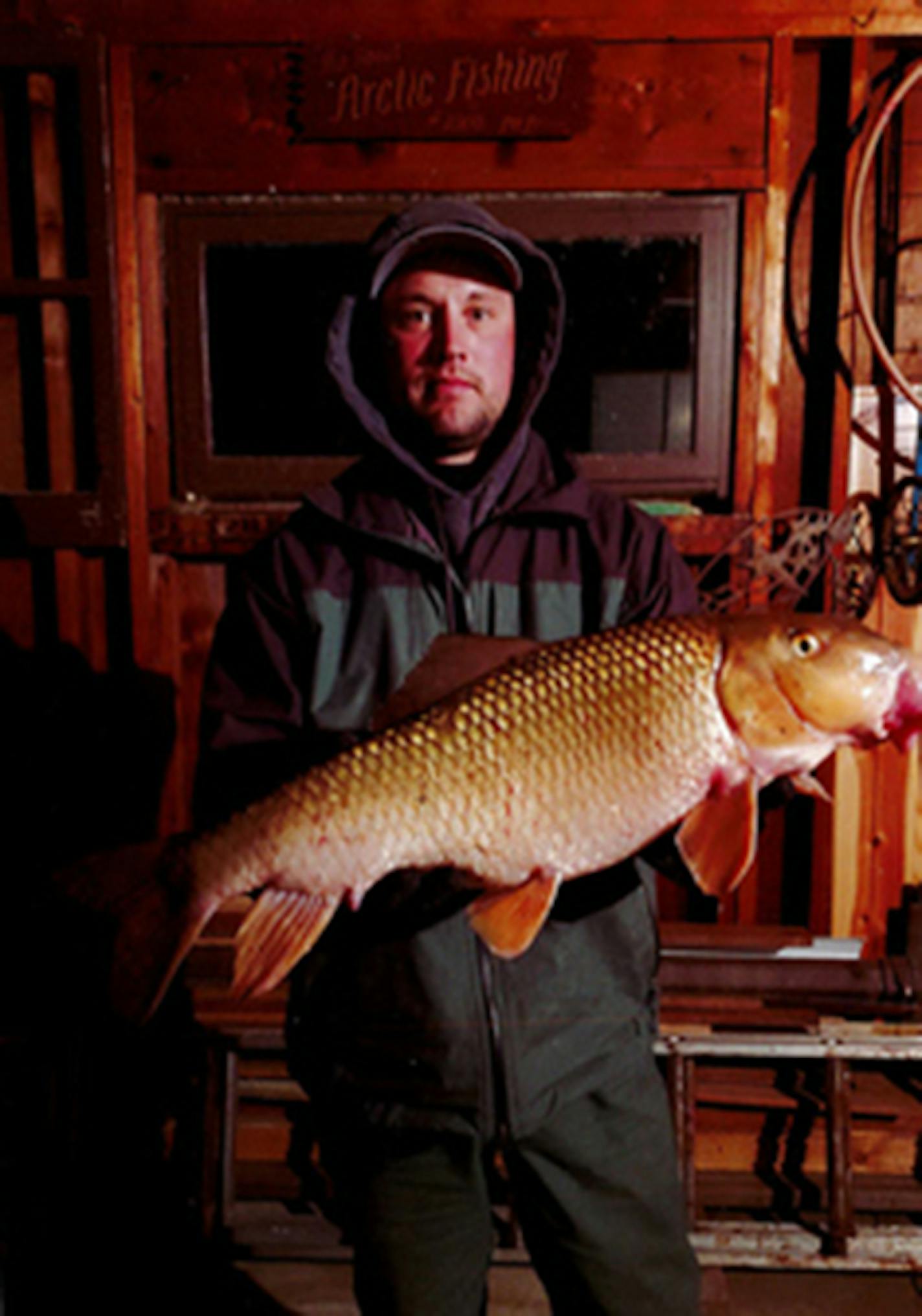 Dustin Stone caught a state record silver redhorse in the certified weight category of the Minnesota Department of Natural Resources' record fish program. Stone caught the 10-pound, 6-ounce silver redhorse while fishing for lake sturgeon on the Rainy River April 28.