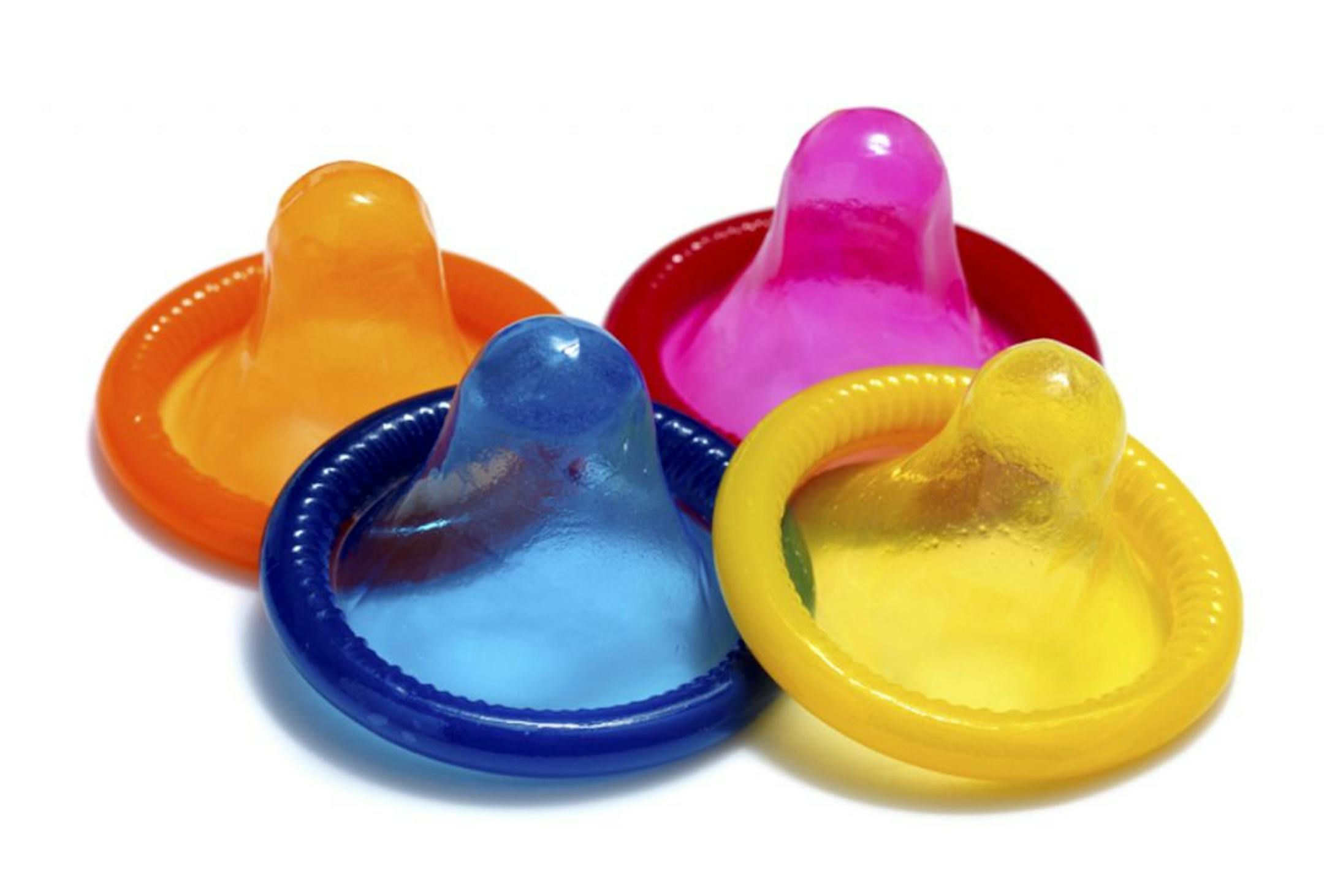 credit: iStock colorful condoms