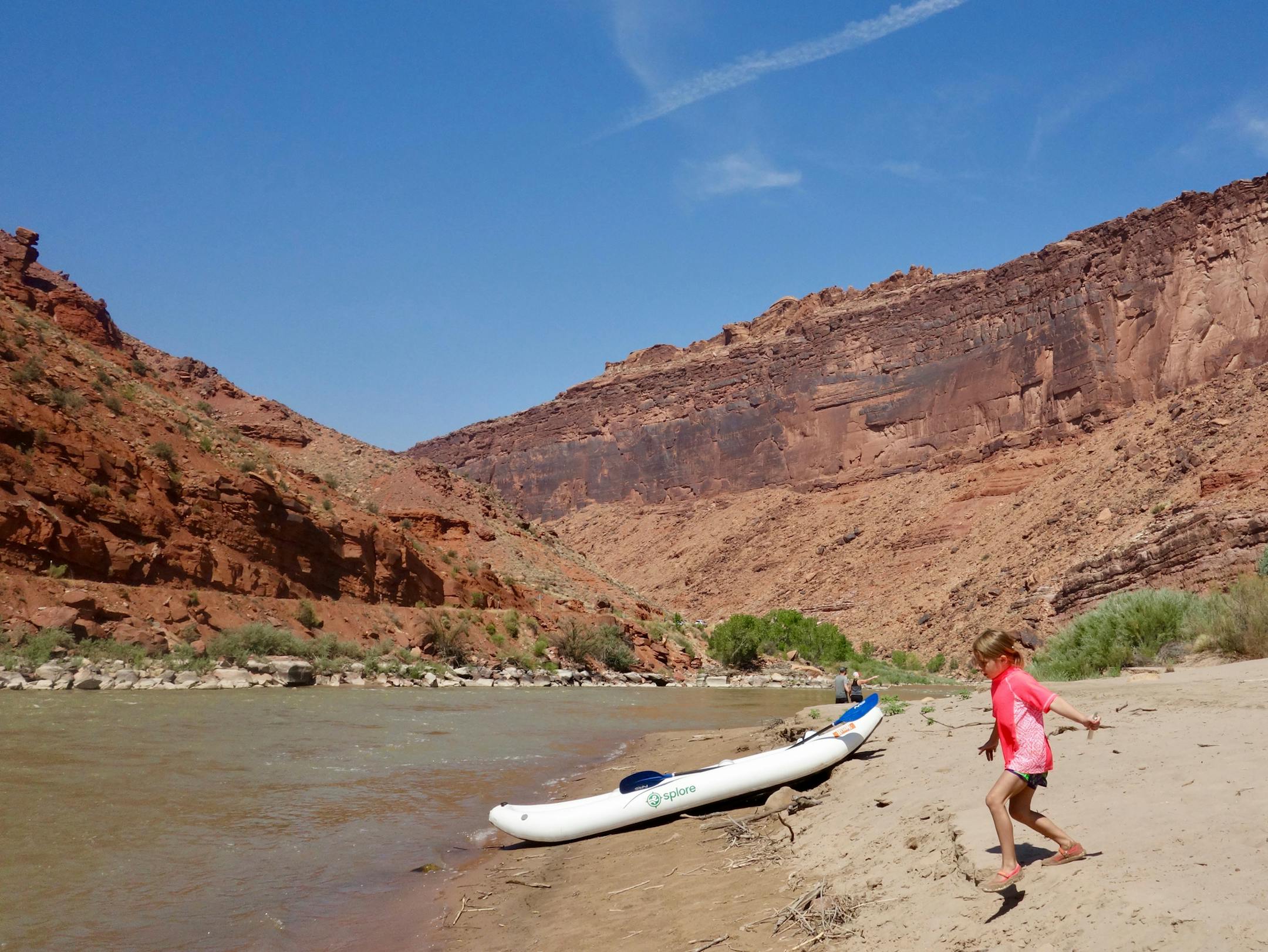 Faith Johnson of St. Francis, Minn., discovered treasures hidden under the floor of the Colorado River during a family rafting trip.