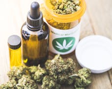A stock photo of Medical Marijuana. istock