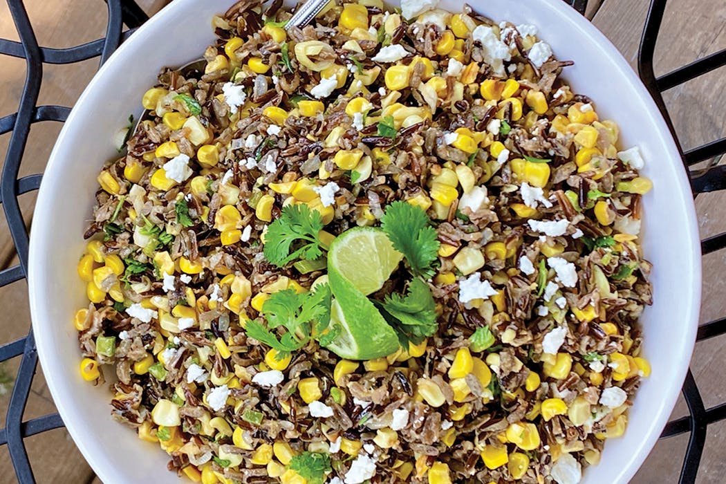Wild Rice Street Corn combines the best of two sides.