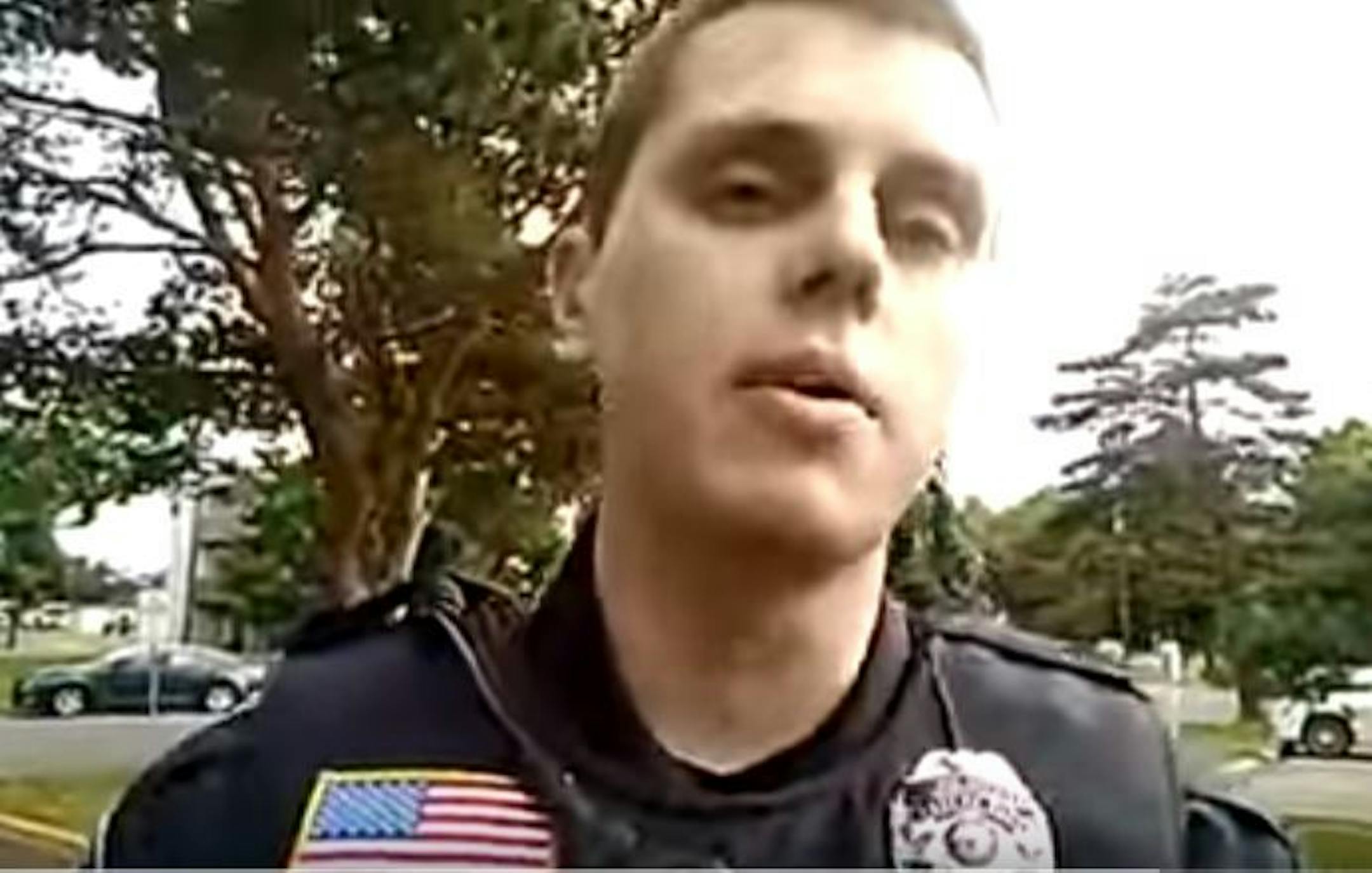 A West St. Paul police officer was videotaped as he arrested a man who claimed his was illegally detained.