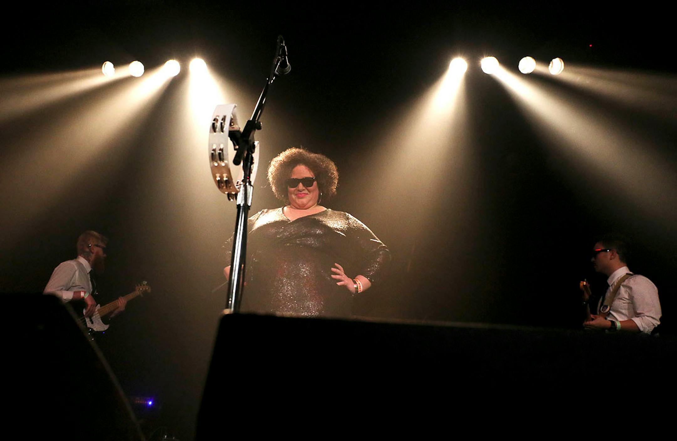 Lady Lark performed Friday night.