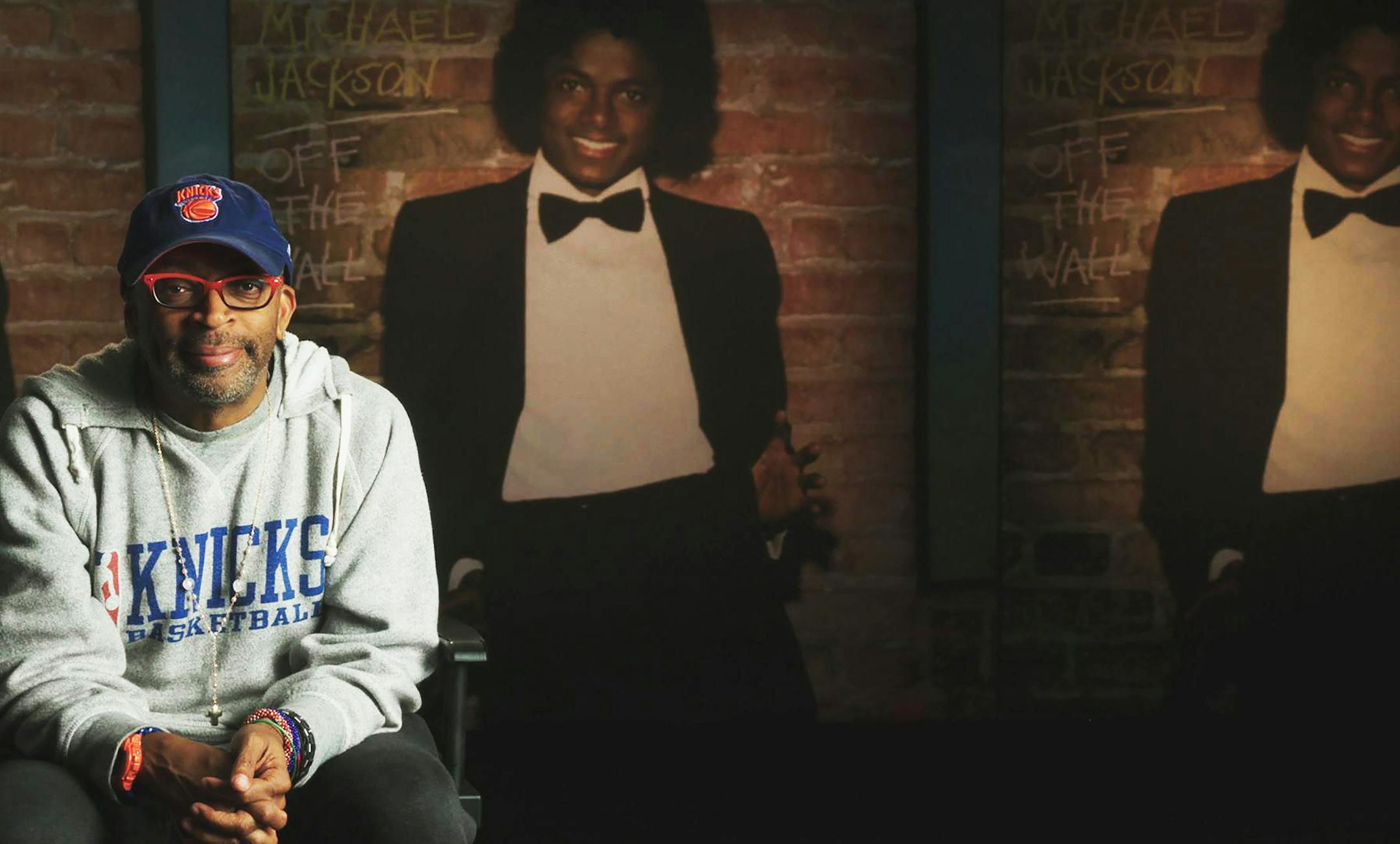 This image provided by courtesy of the Sundance Institute and Optimum Productions shows director Spike Lee whose documentary film, "Michael Jackson's Journey from Motown to Off the Wall," is included among the documentaries premiering at the 2016 Sundance Film Festival in Park City, Utah. The festival runs Jan. 21-31, 2016. (Kerwin DeVonish/Sundance Institute/Optimum Productions via AP)