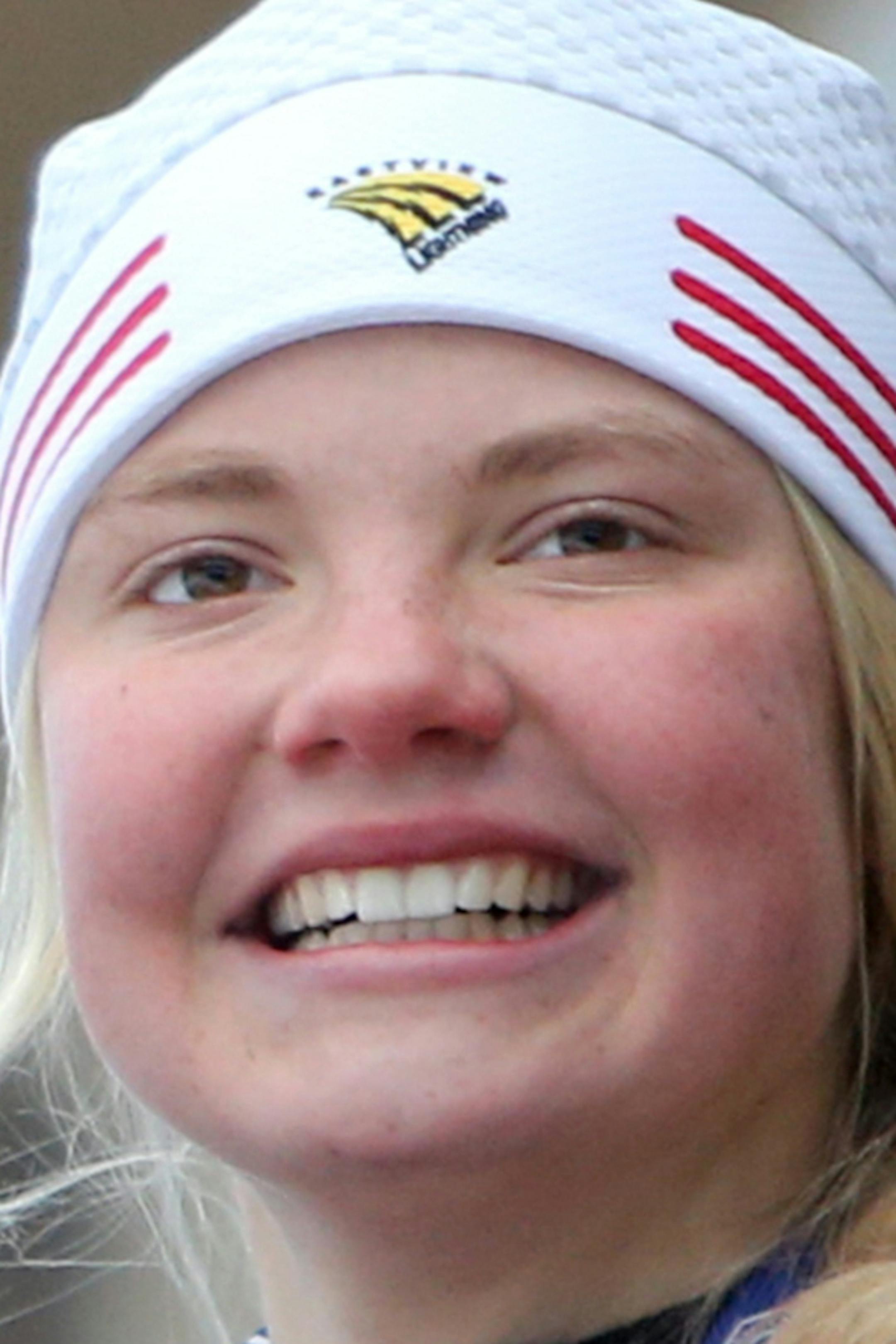 Margie Freed of Eastview, right to left, Erin Moening of Highland Park, and Anja Maijala of CEC, finished first through third place respectively at the boys' and girls' Nordic Ski State Meet Thursday, Feb. 11, 2016, at Giants Ridge in Biwabik, MN](DAVID JOLES/STARTRIBUNE)djoles@startribune.com high were seen during the boys' and girls' Nordic Ski State Meet Thursday, Feb. 11, 2016, at Giants Ridge in Biwabik, MN.