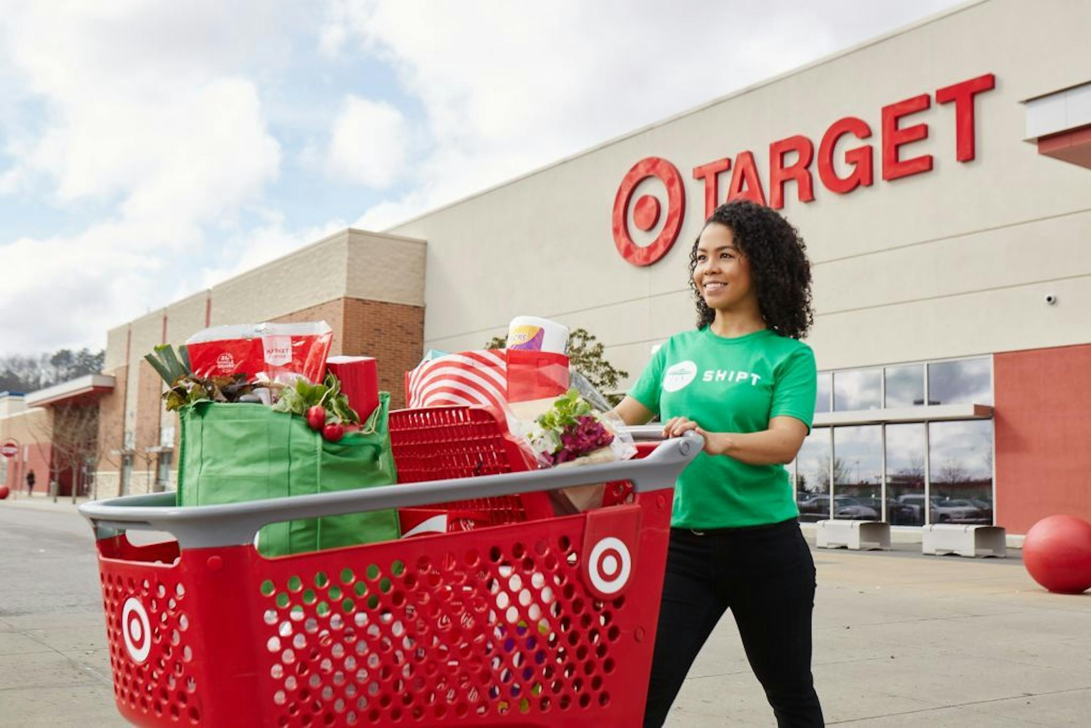 Customers can now order items from Target's Shipt delivery service directly through Target.com.