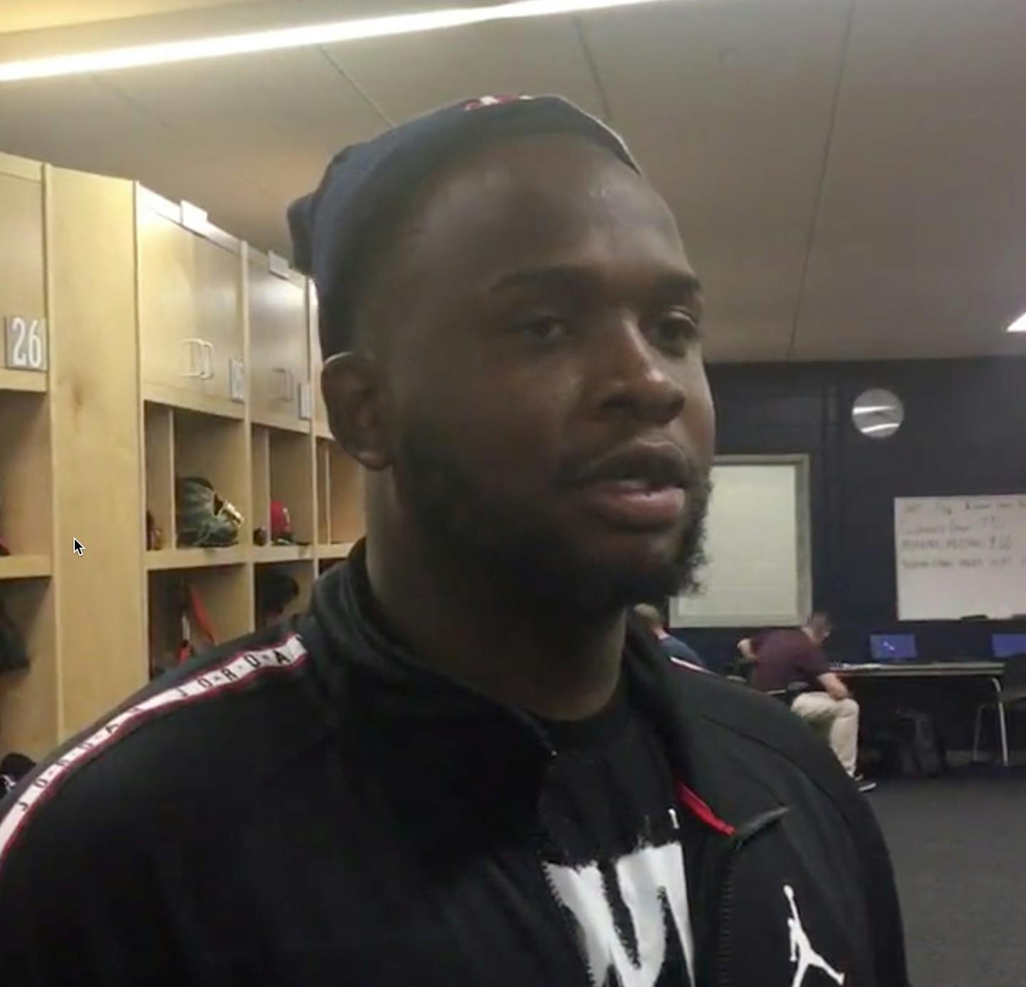 Miguel Sano credit: La Velle E. Neal- Star Tribune editors: this is best quality, screen grab from video.