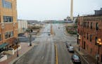 The intersection of Lake Avenue and Superior Street will be closed from April until July during the final year of reconstruction of Duluth's main down