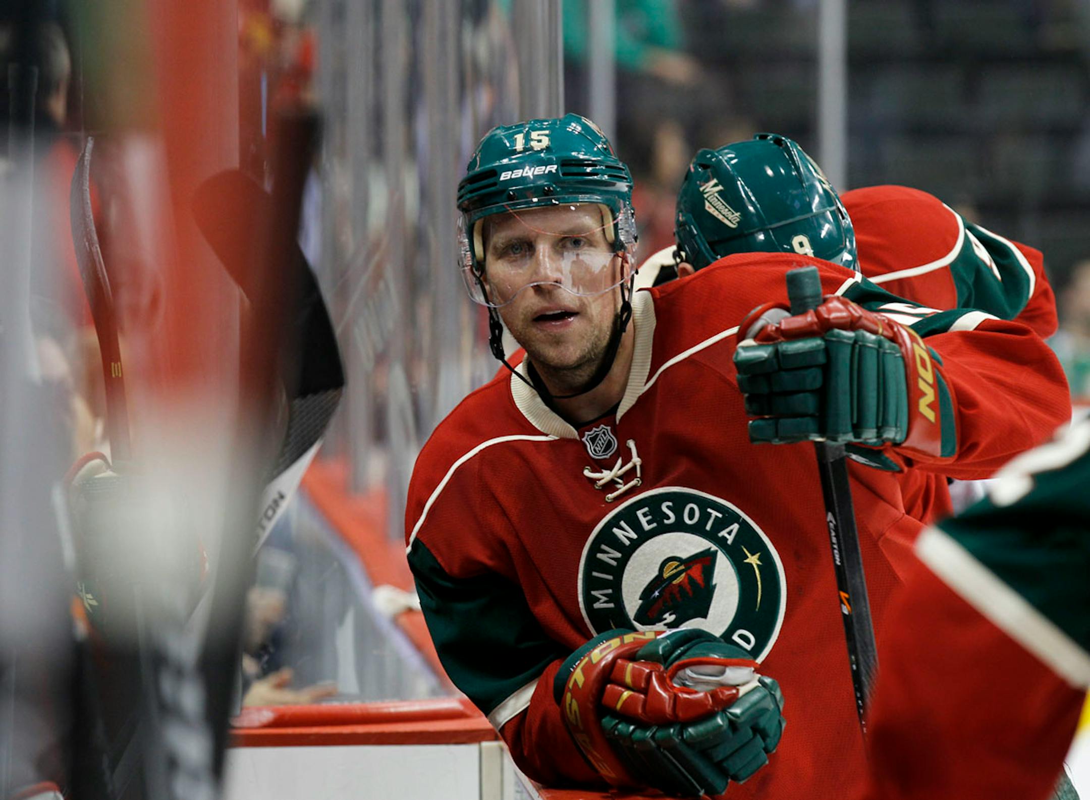 Minnesota Wild right wing Dany Heatley