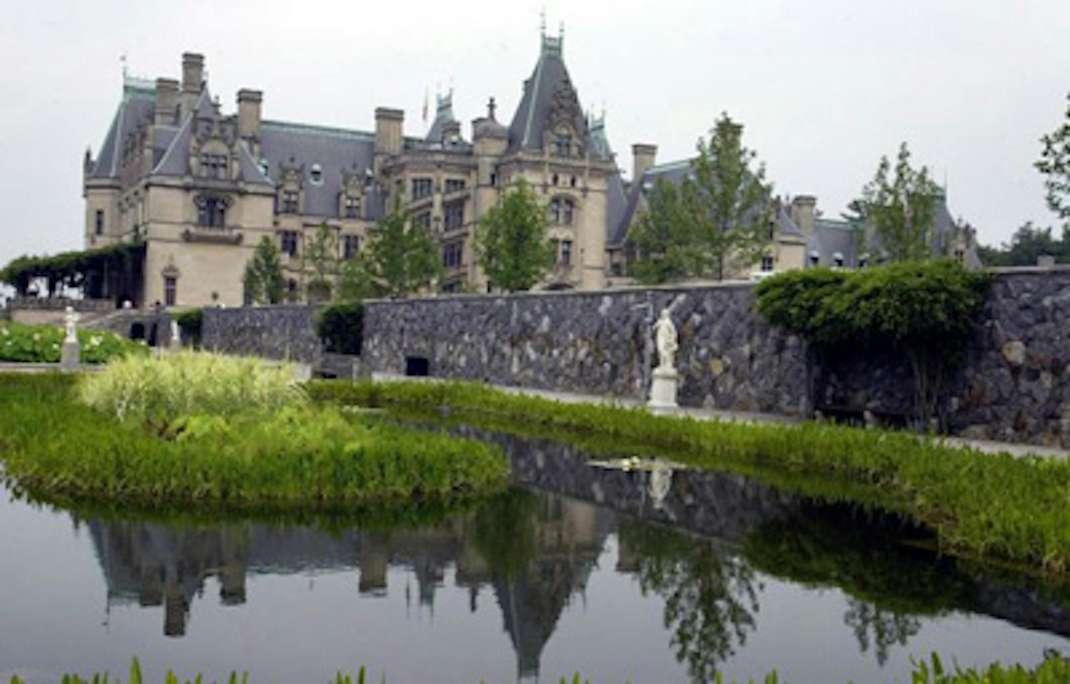 The Biltmore House in Asheville, N.C.