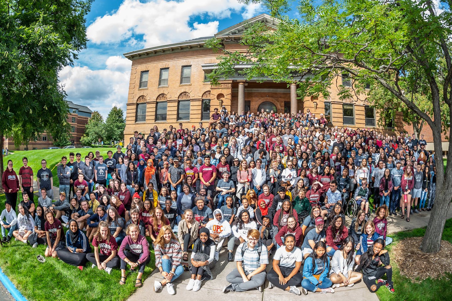 Two out of three students in the first-year class at Augsburg University in Minneapolis this fall were people of color. The class was the biggest ever at the 150-year-old school and represented the success of a shift in enrollment strategy to pursue students from the fastest-growing segments of the population.