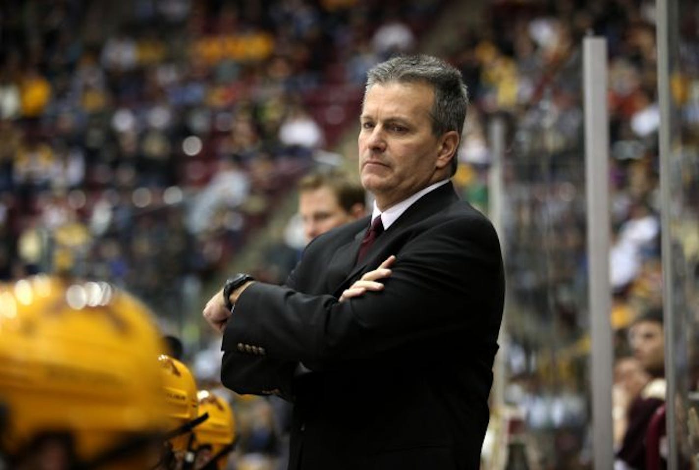 Gophers men's hockey coach Don Lucia