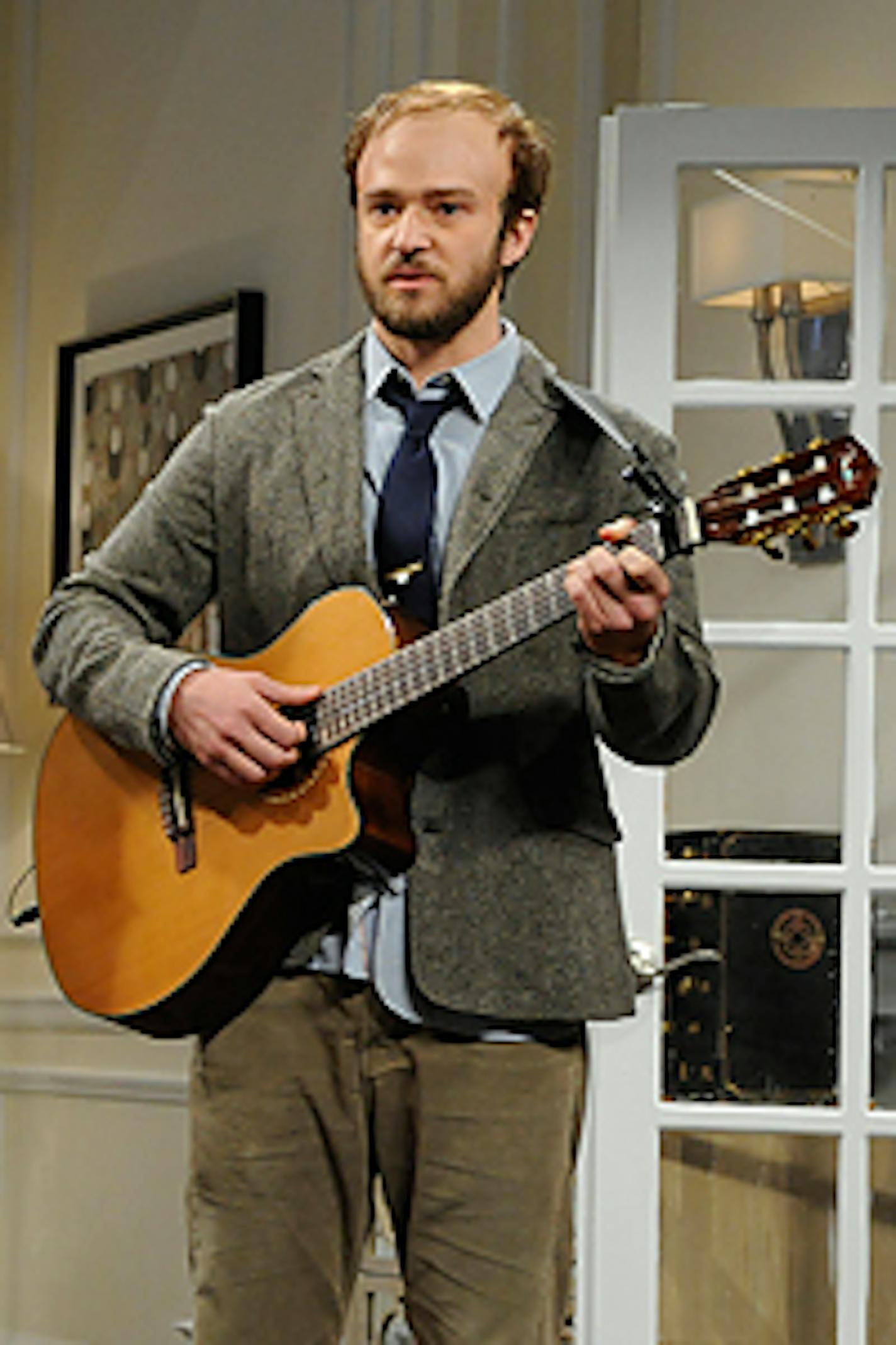 Justin Timberlake as Bon Iver