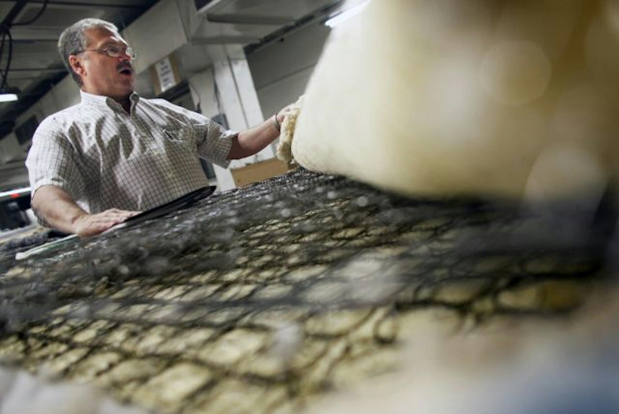 Douglas Jewett, chief operating officer at nonprofit PPL Industries, said it makes sense to find ways to redistribute mattress materials, such as steel innards and polyurethane foam, that can be reused. Jewett anticipates the program will be processing 40,000 mattresses a year within two years.