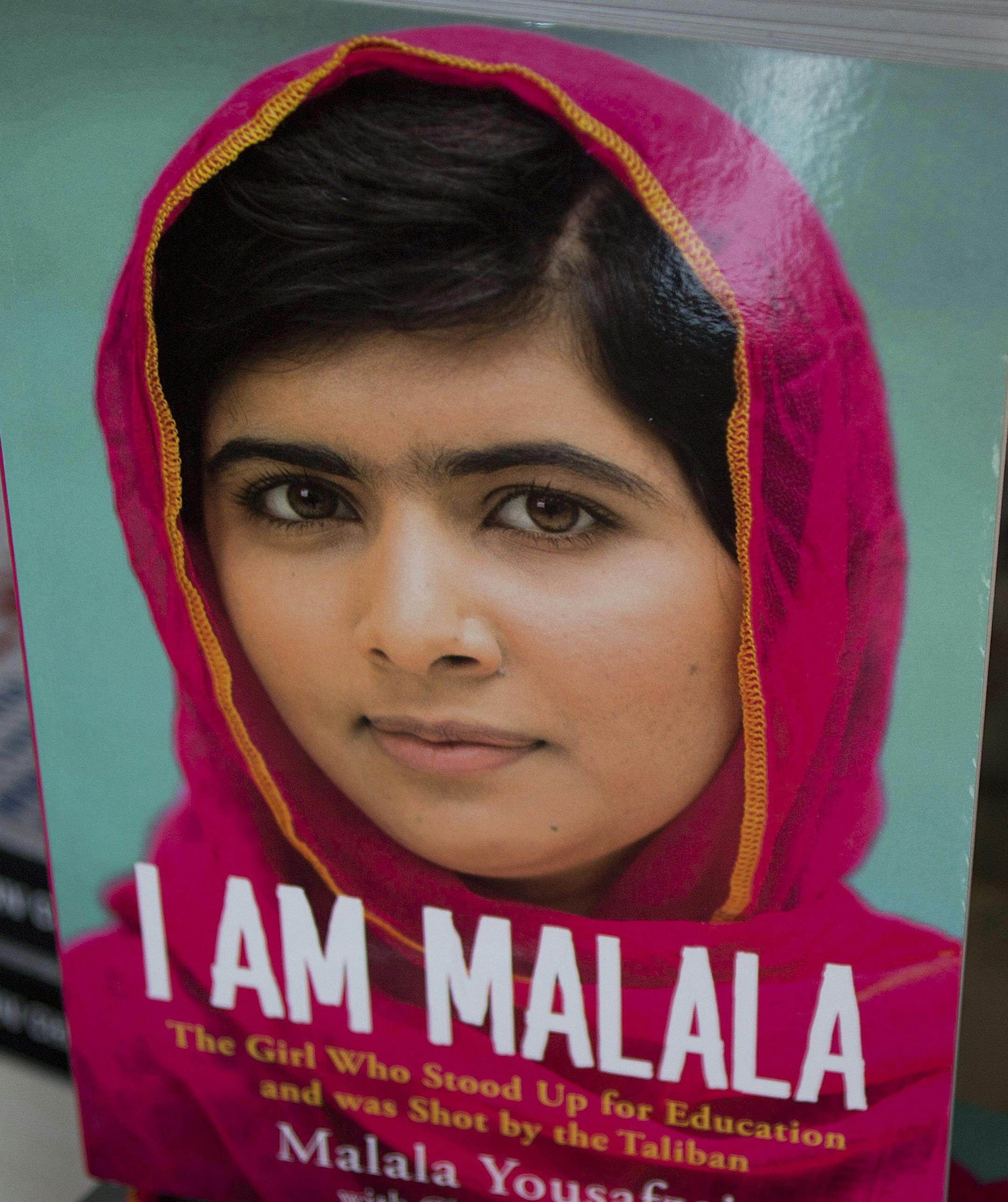 A newly published book about Pakistani girl Malala Yousafzai.