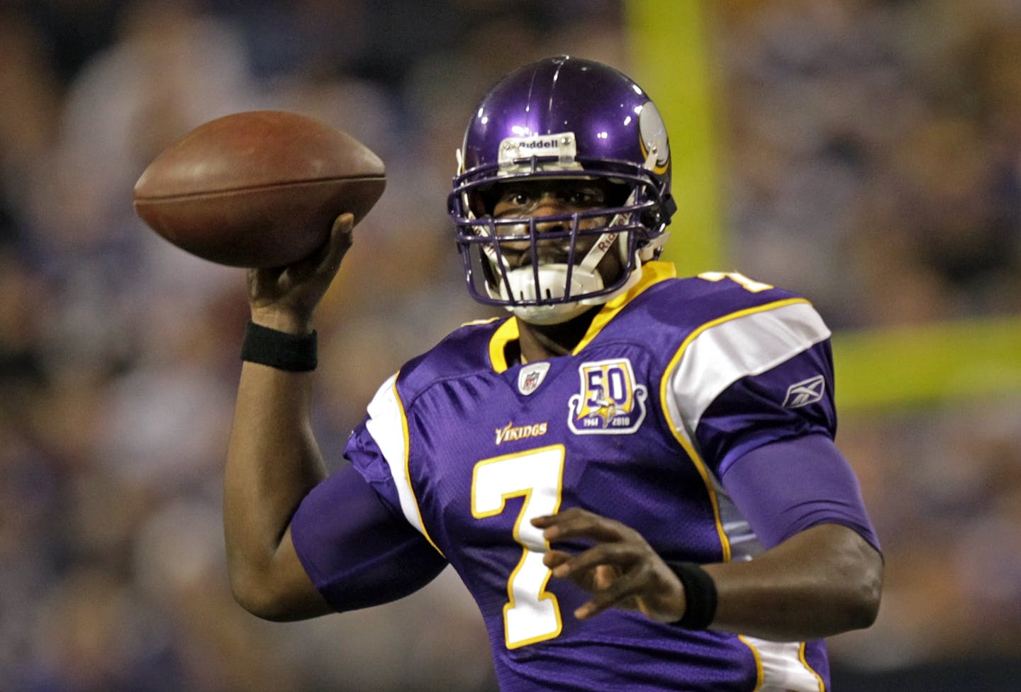 Vikings quarterback Tarvaris Jackson