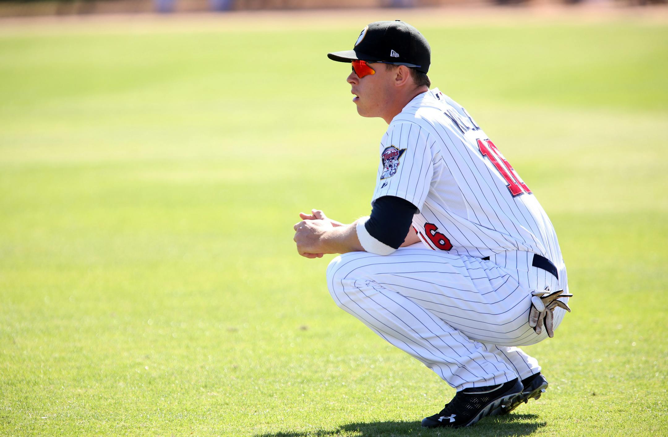 10/30/2013 - #16 - Max Kepler - Arizona Fall League - Glendale Desert Dogs playing at Camelback Ranch in Phoenix, AZ Photo By Dave Cruz ORG XMIT: MIN1311060857288182