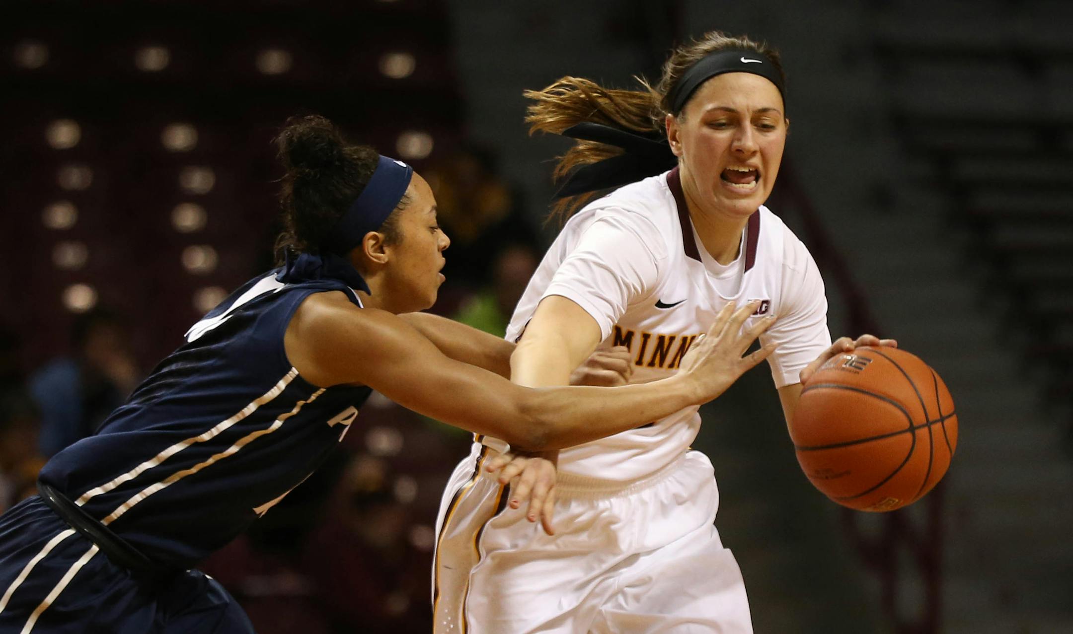 Shayne Mullaney got fouled bringing the ball up the floor against Penn State last season.